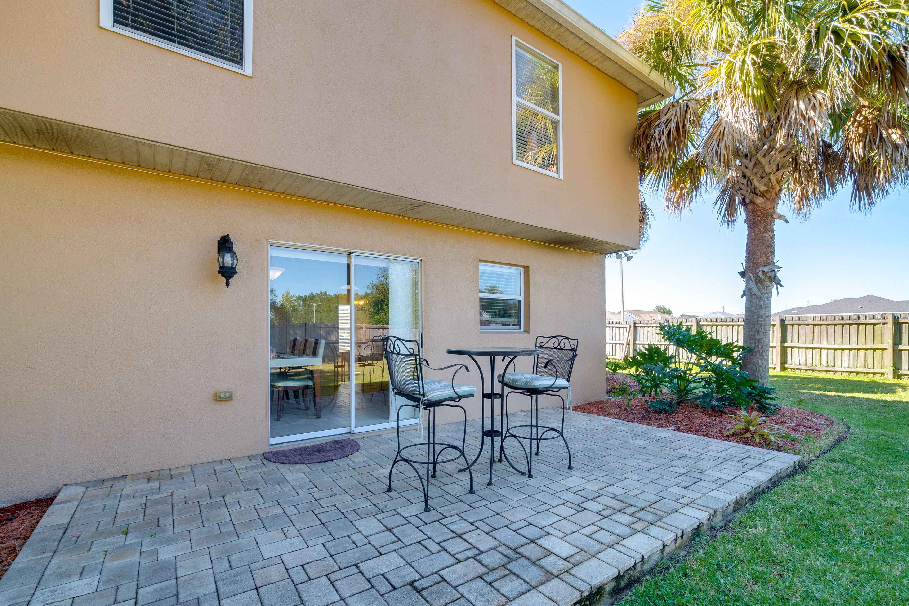 Fenced Backyard | Patio | Dining Space