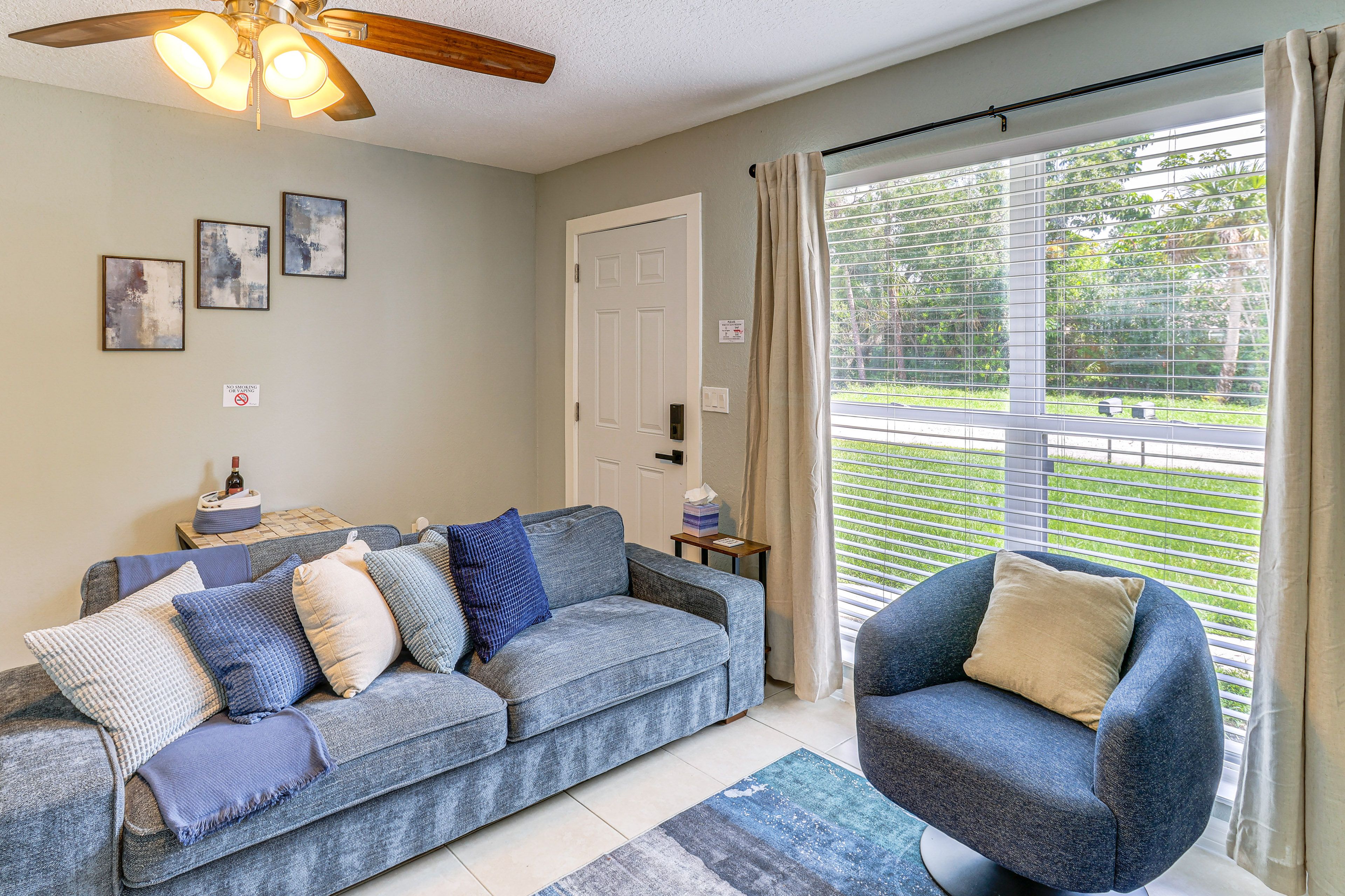 Fort Pierce Vacation Rental | 2BR | 1BA | 980 Sq Ft | Step to Enter
