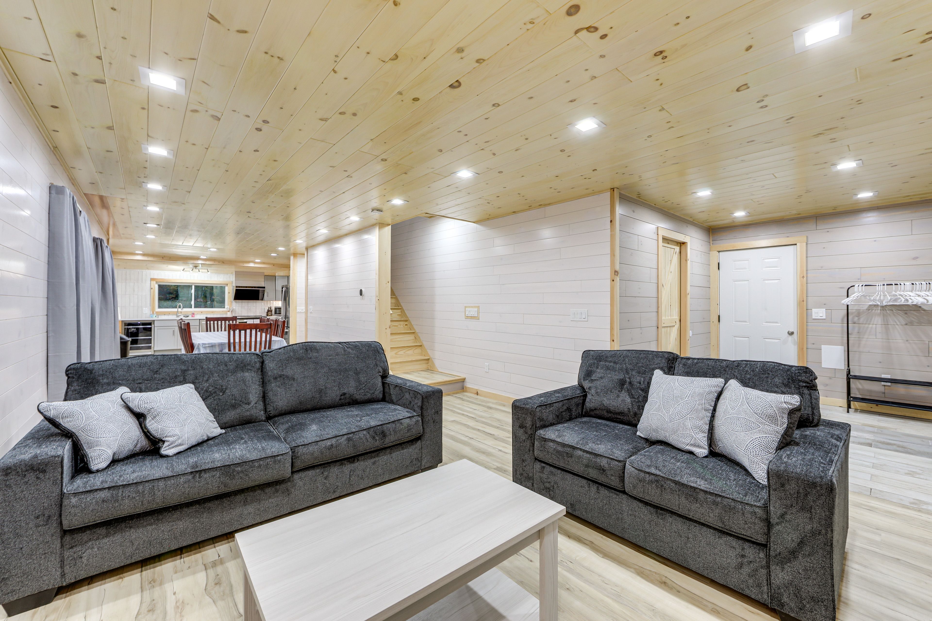 Living Room | 1st Floor | Free WiFi | Central A/C & Heating | Queen Sleeper Sofa