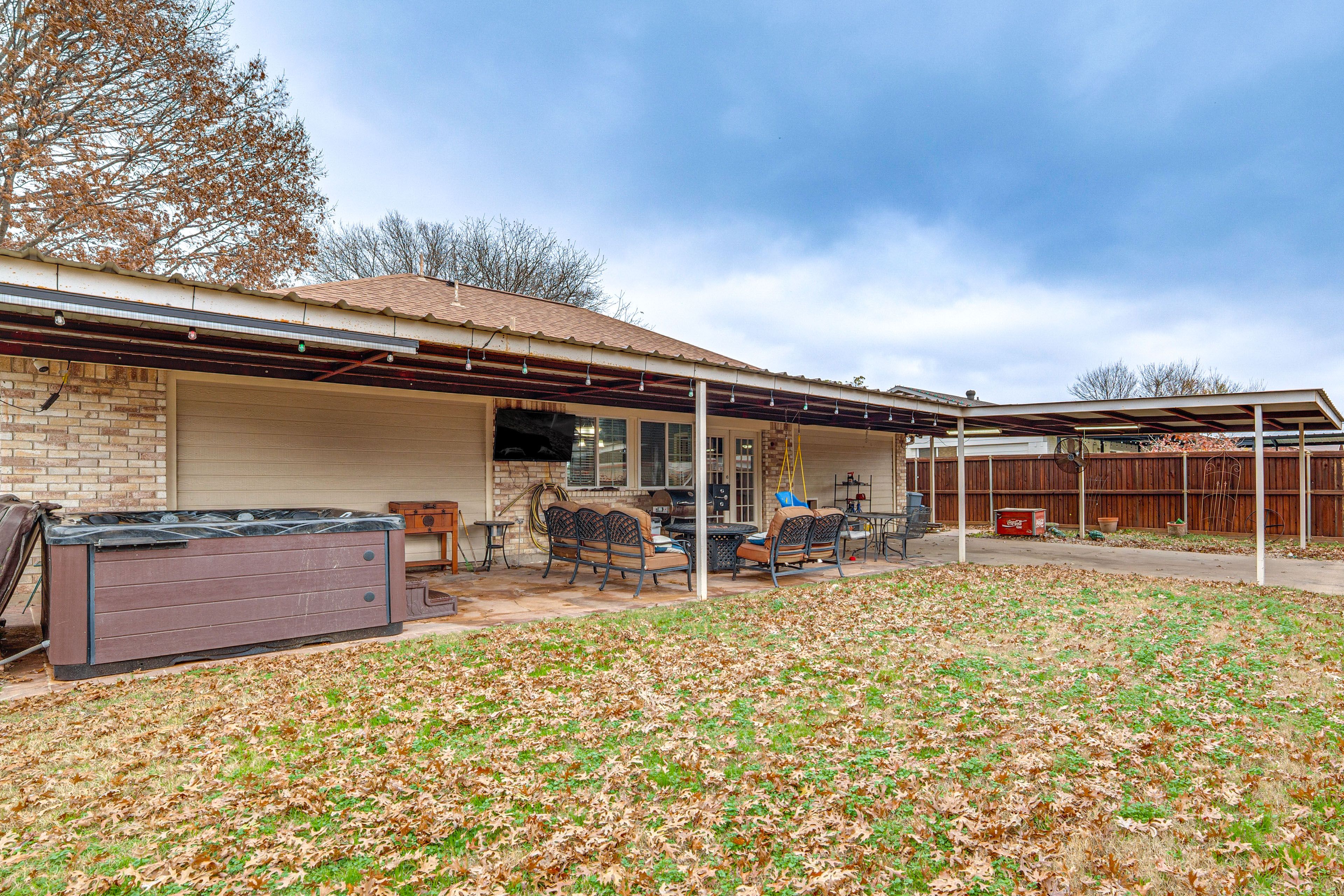 House Exterior | Fenced Backyard
