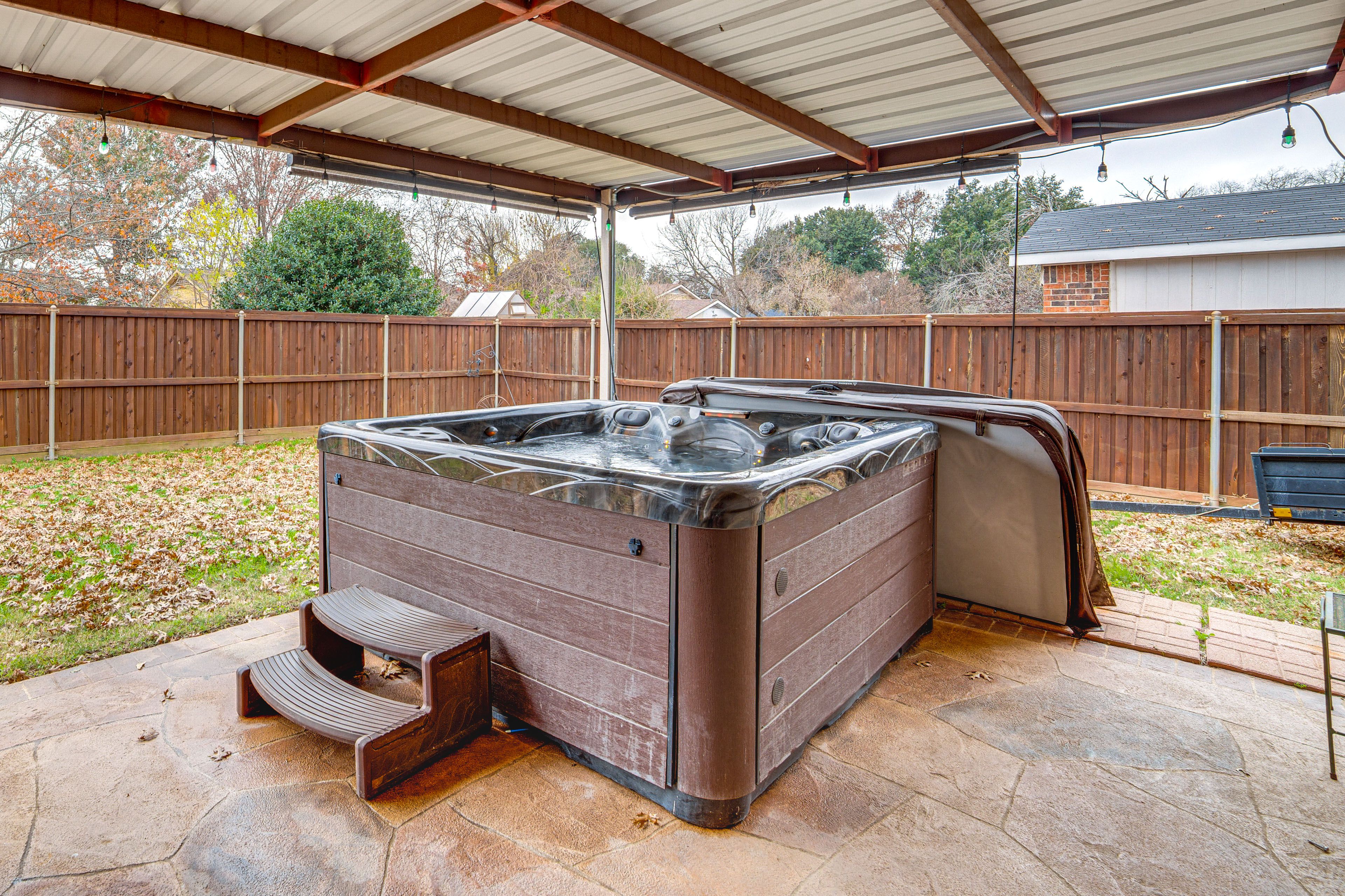 House Exterior | Private Hot Tub