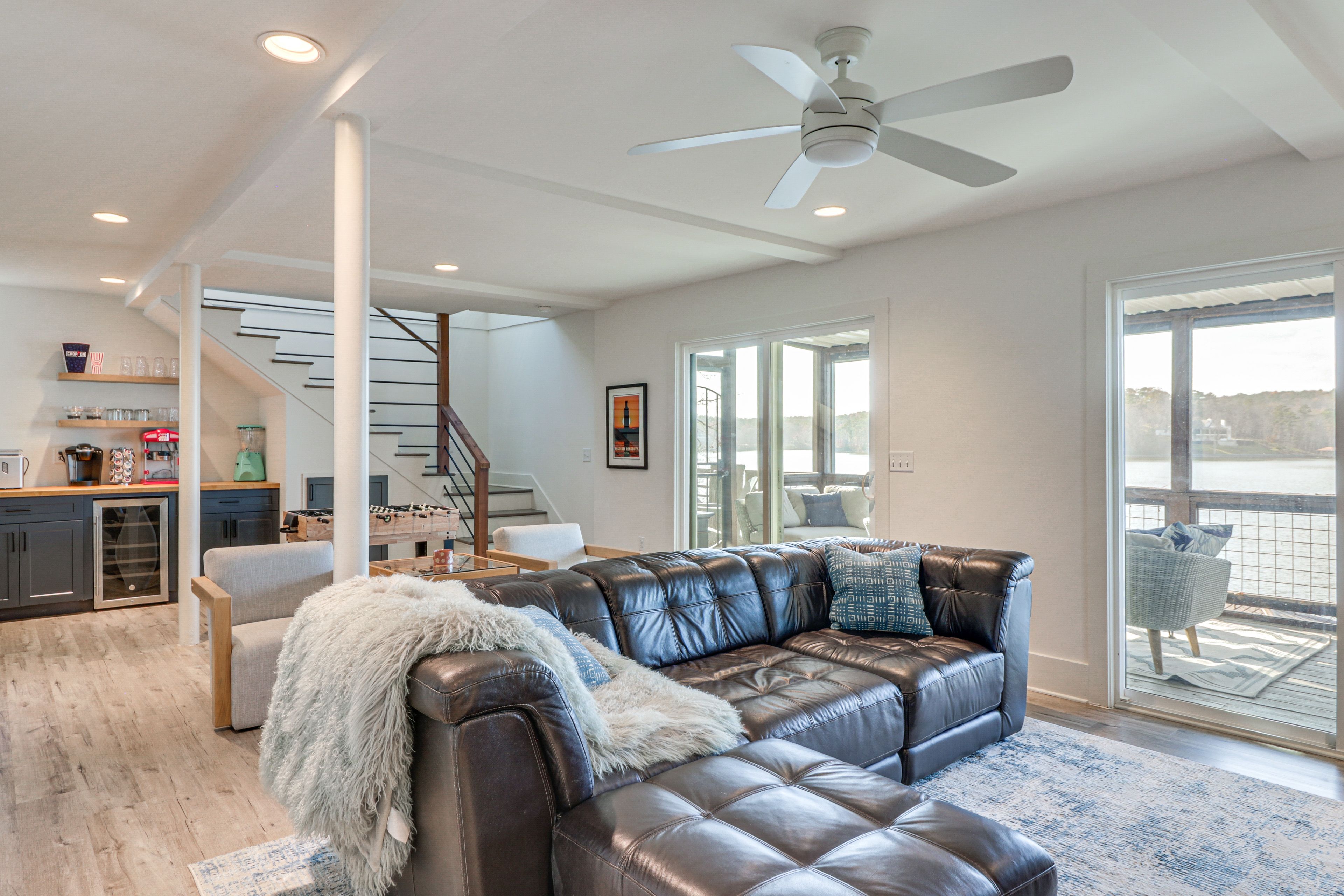 Multi-Level Home | Foosball Table | Books/Board Games