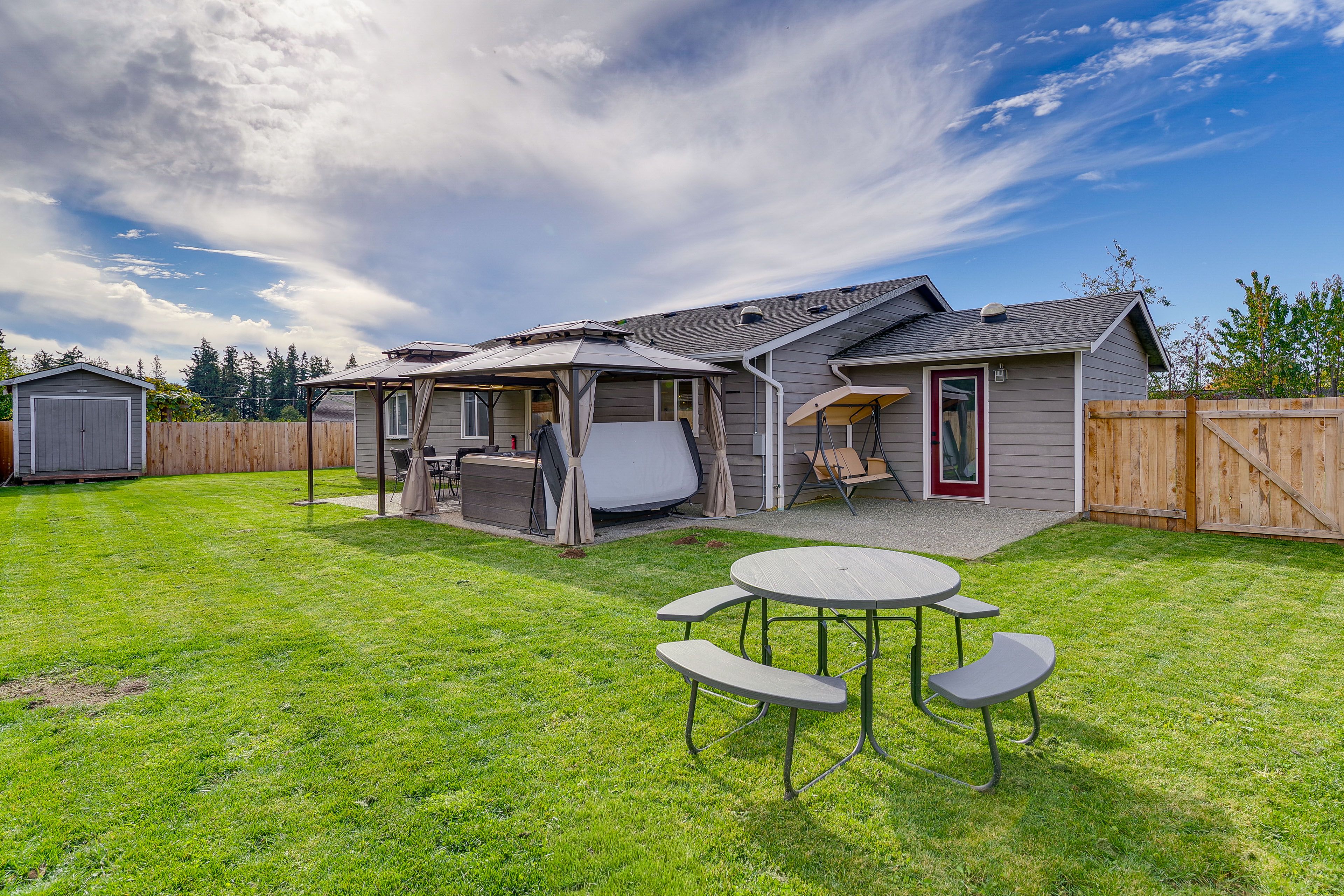 Stanwood Vacation Rental | 4BR | 2BA | 1,700 Sq Ft | Step-Free Access