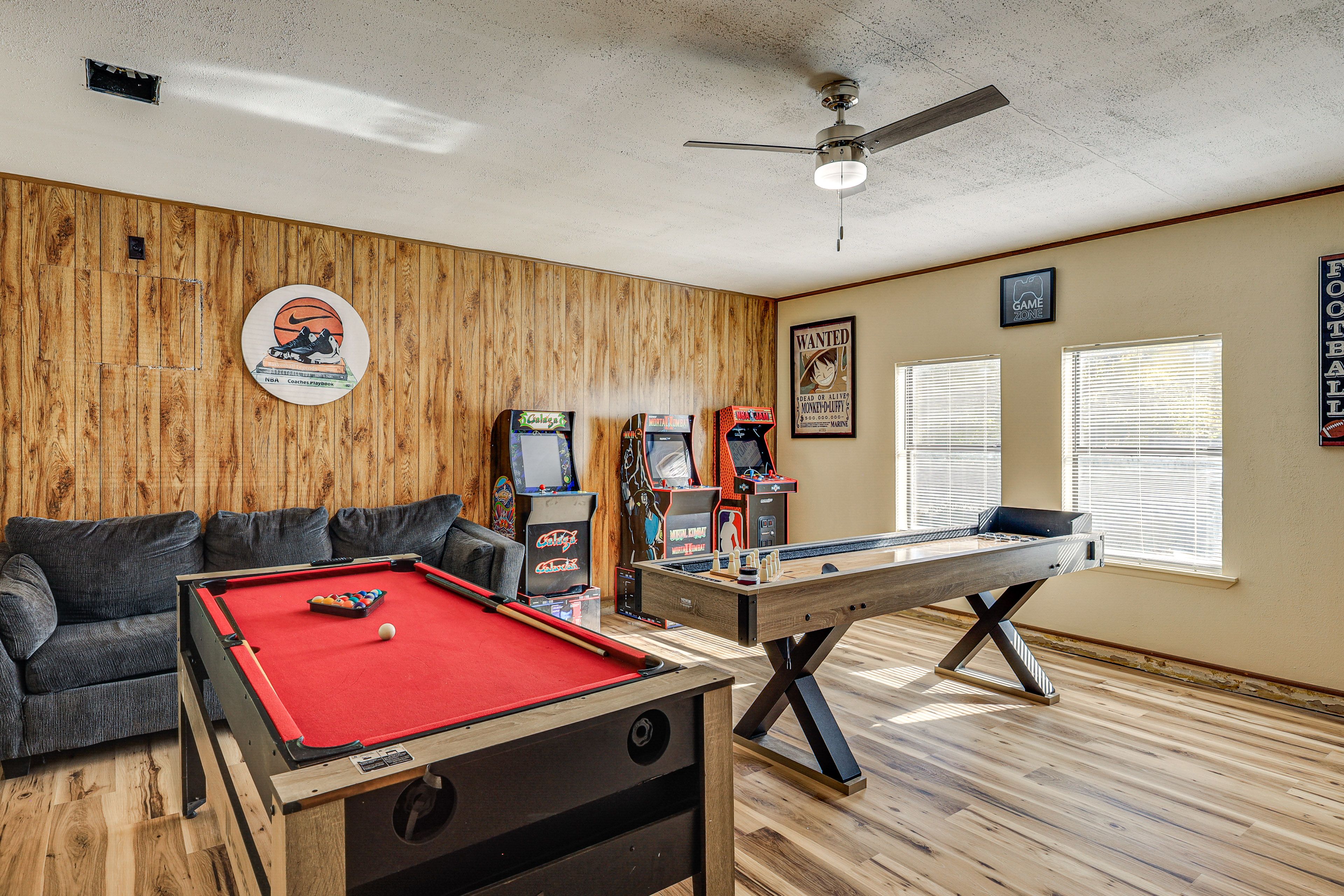 Game Room | Arcade Games | Pool Table | Shuffleboard