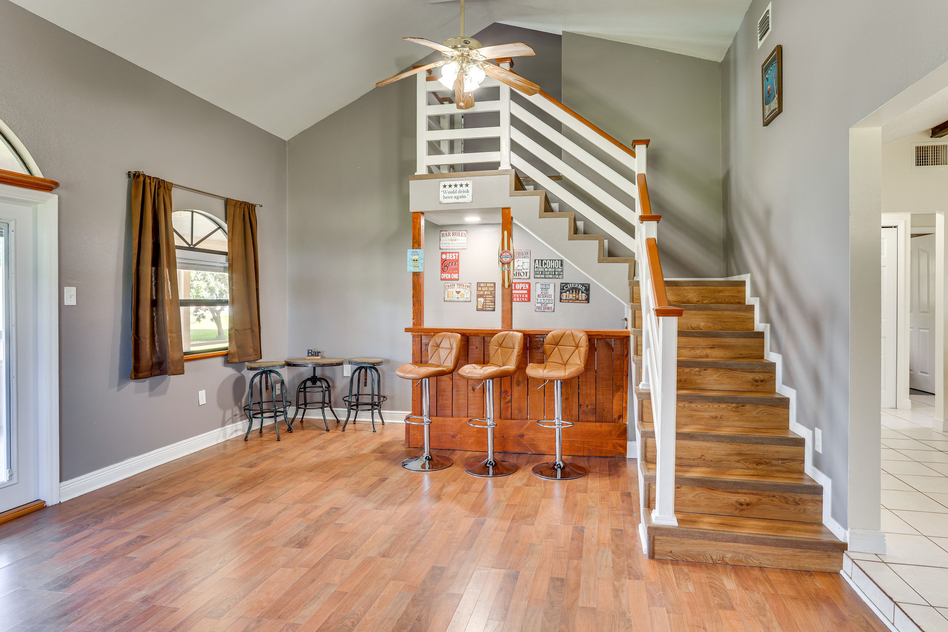 Bar Area | 1st Floor | Mini Fridge | Board Games