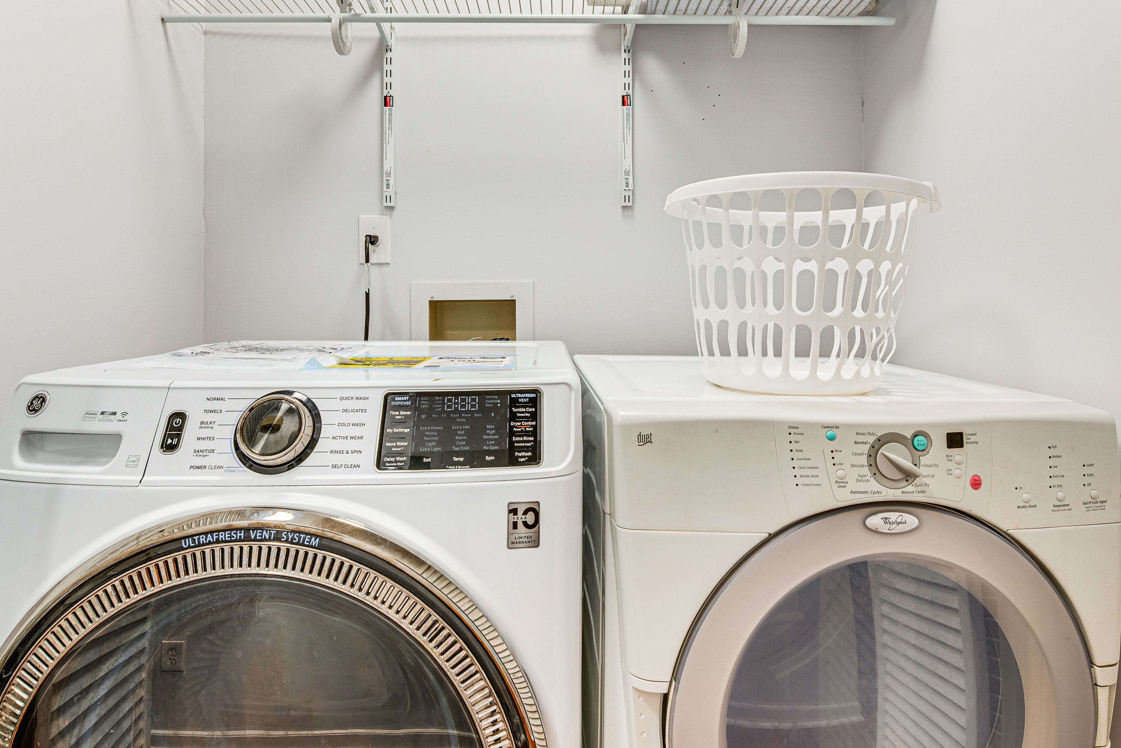 Laundry Area | Washer/Dryer | Iron/Board