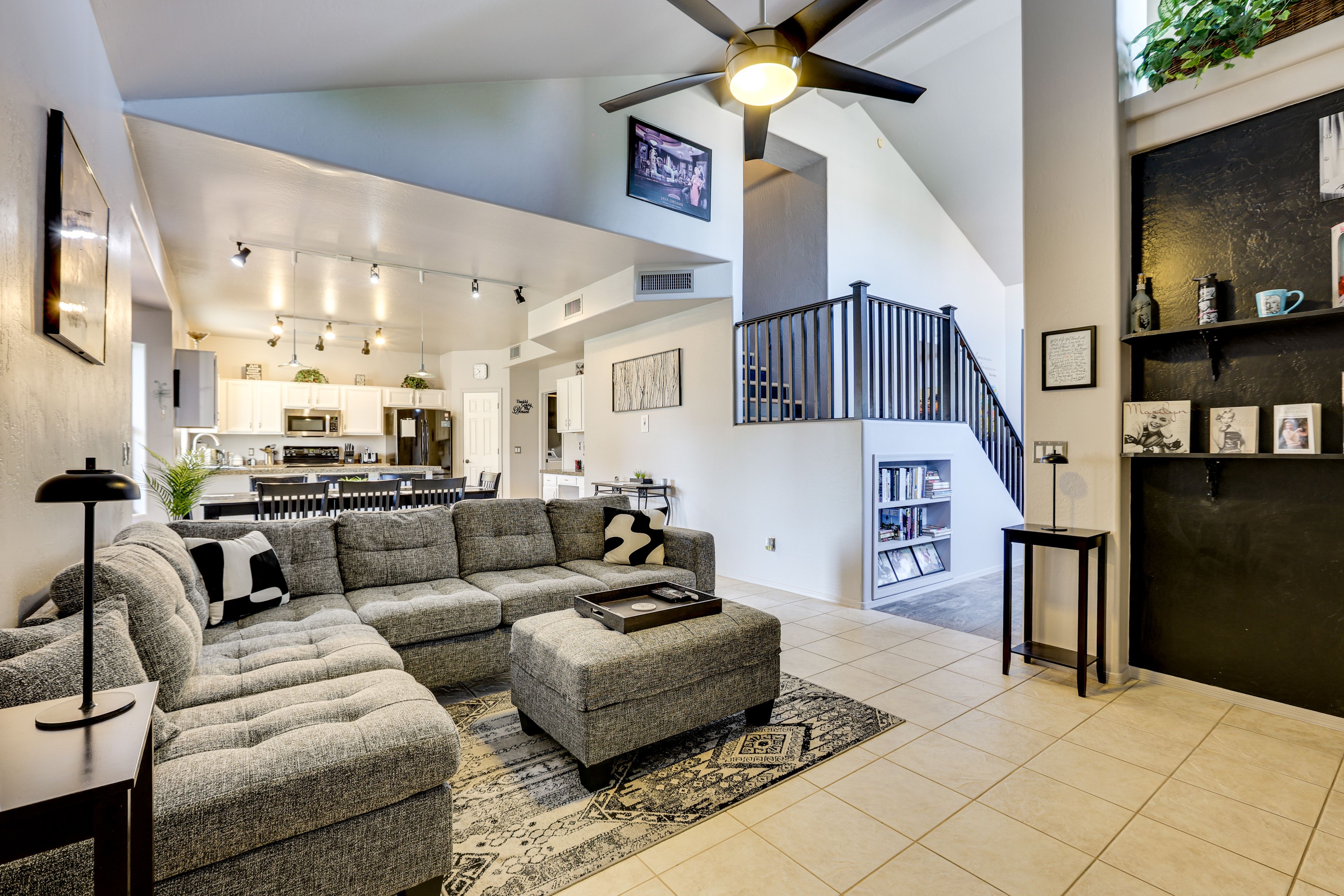 Phoenix Vacation Rental | 3BR | 2.5BA | 2,050 Sq Ft | Stairs Required