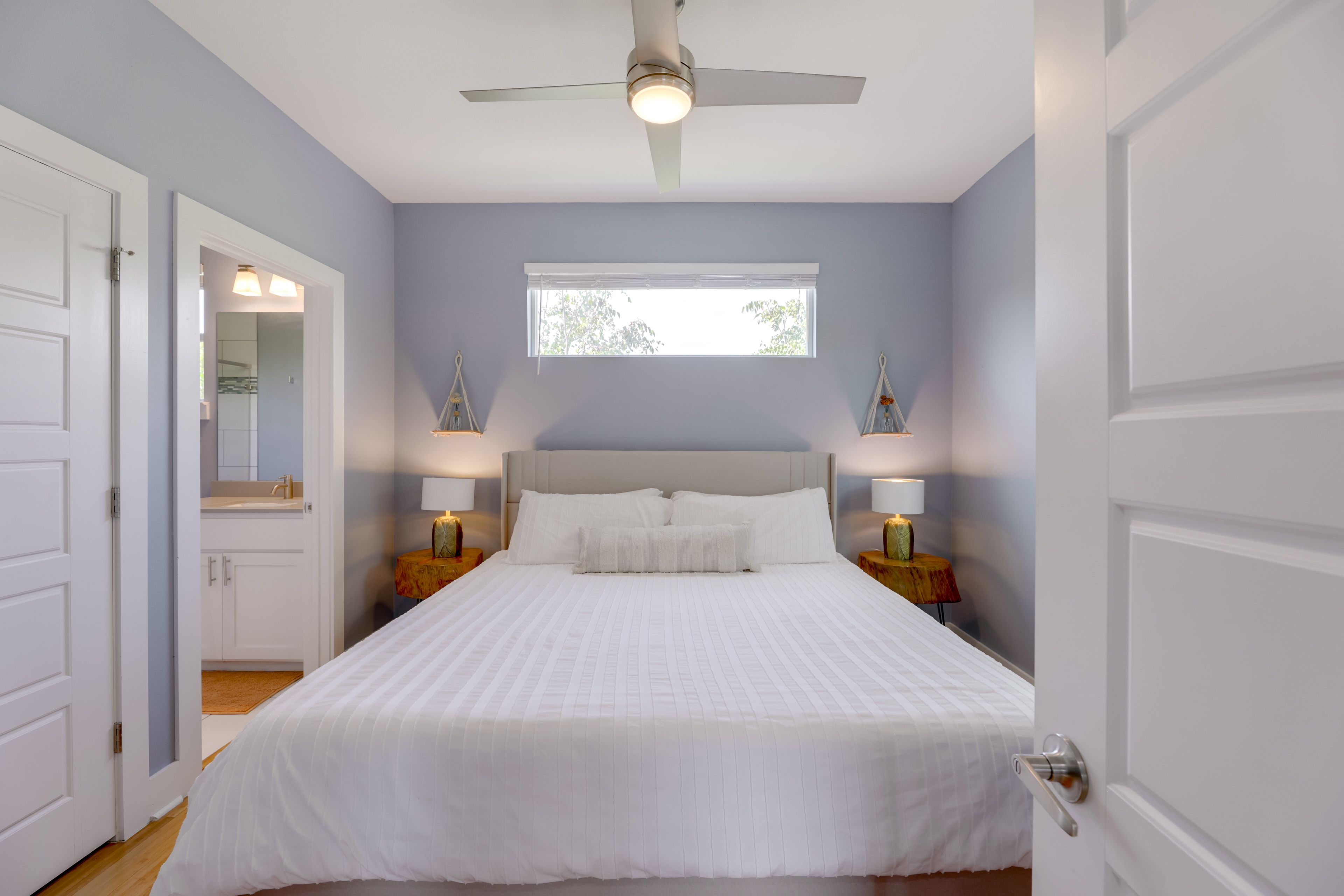 Bedroom 1 | 2nd Floor | King Bed | Laptop-Friendly Workspace
