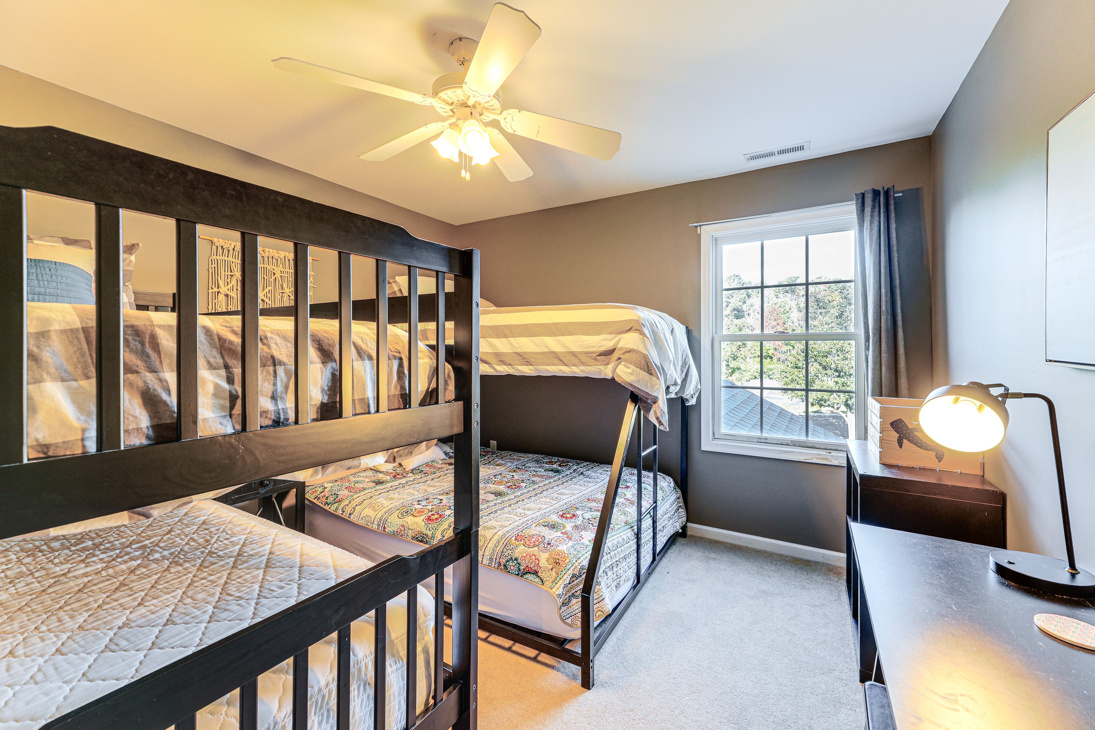 Bedroom 3 | 2nd Floor | Twin/Queen Bunk Bed | Twin Bunk Bed