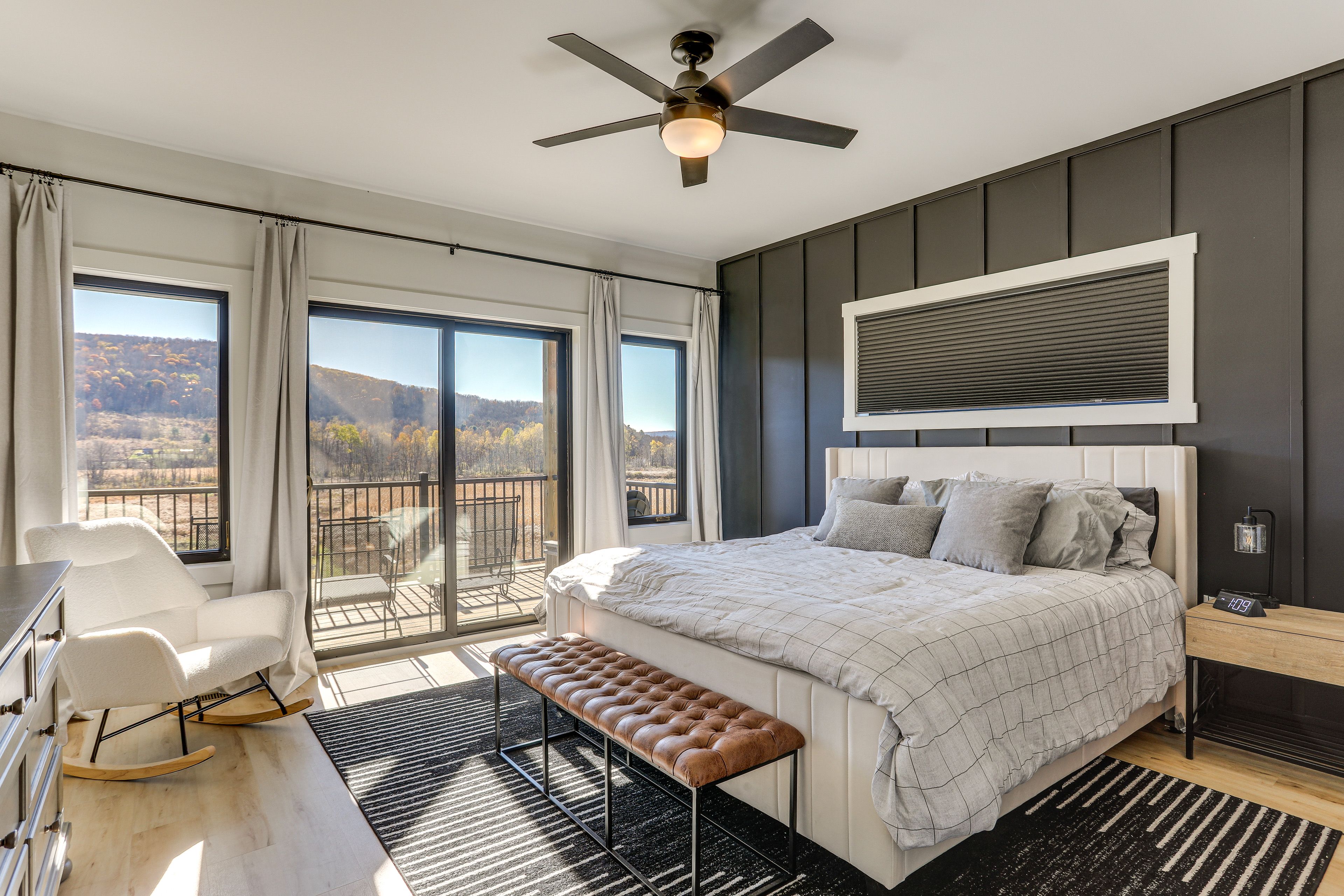 Bedroom 1 | King Bed | Deck Access | Main Level