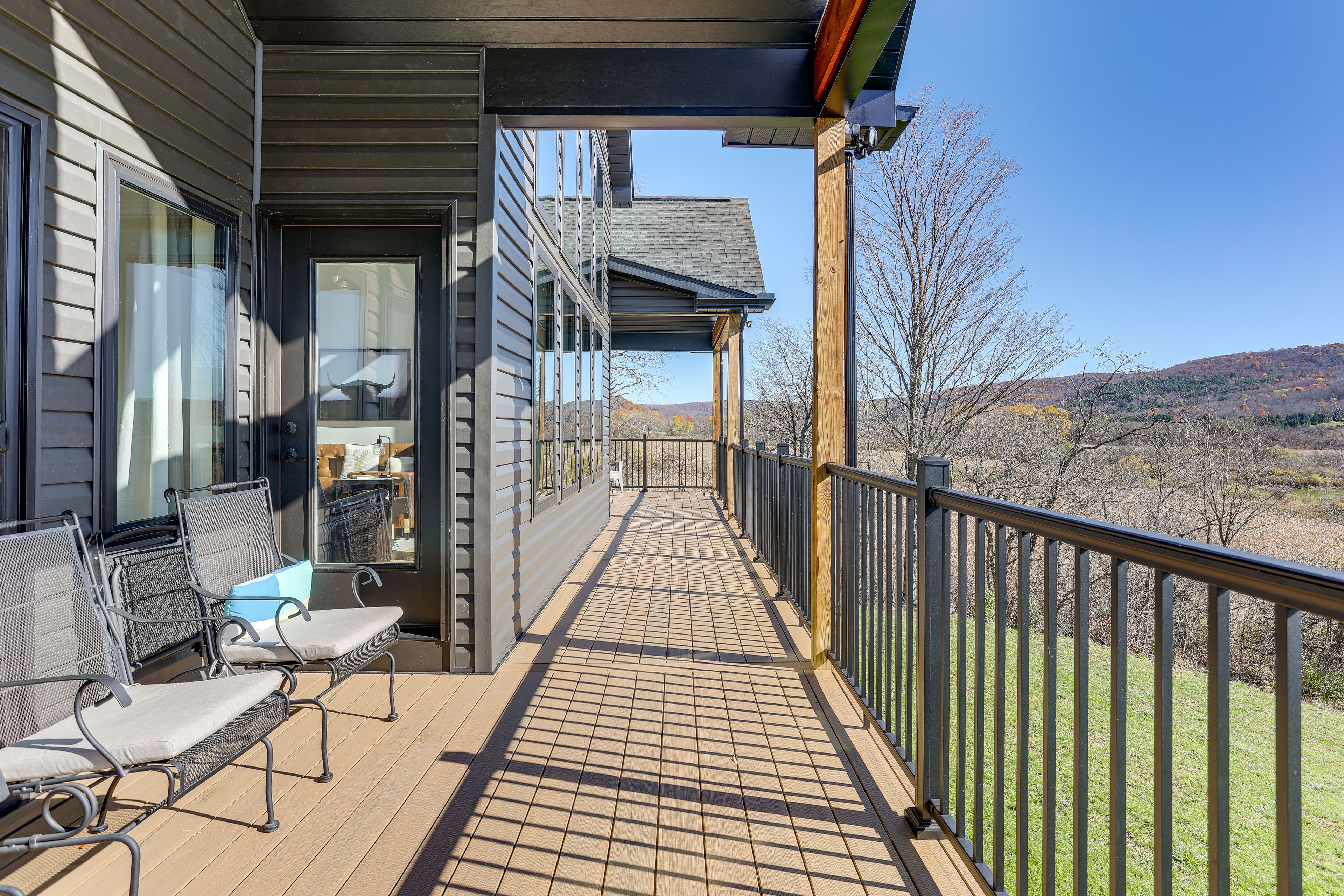 Private Deck | Outdoor Seating | Mountain Views