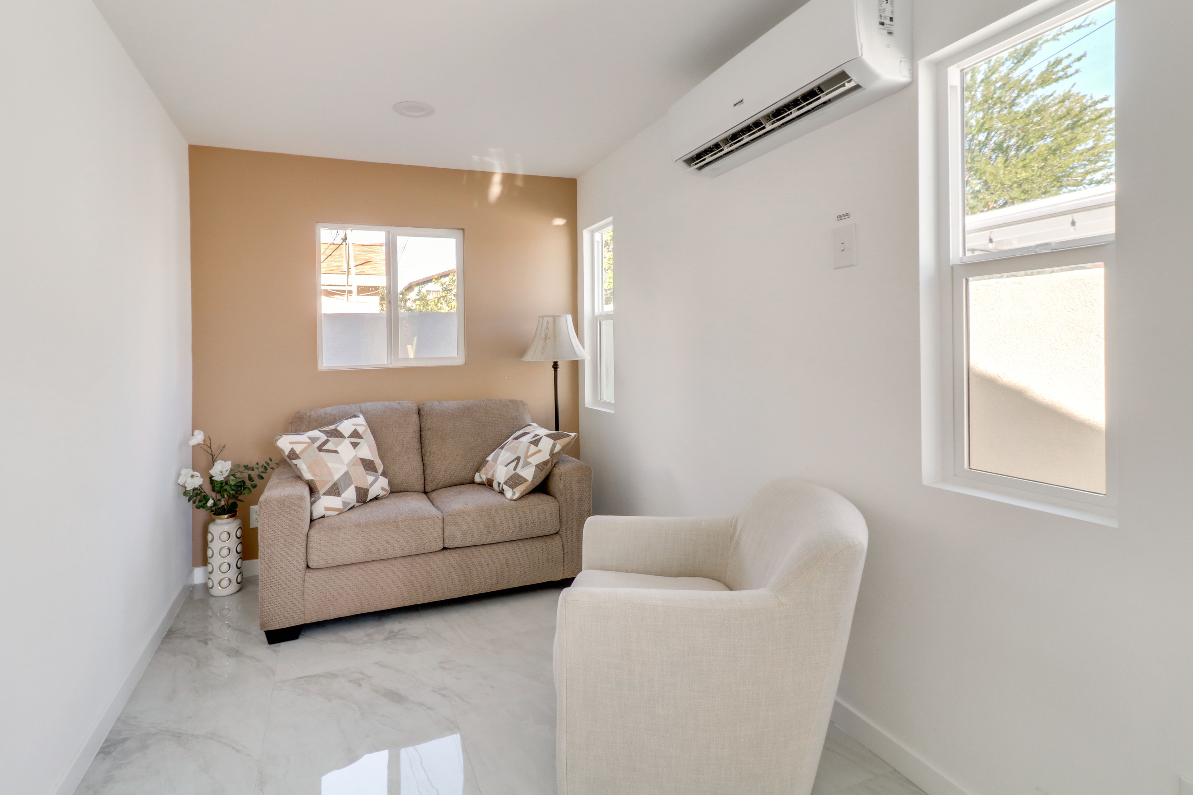 Living Area | Mini-Split A/C & Heat | Free WiFi