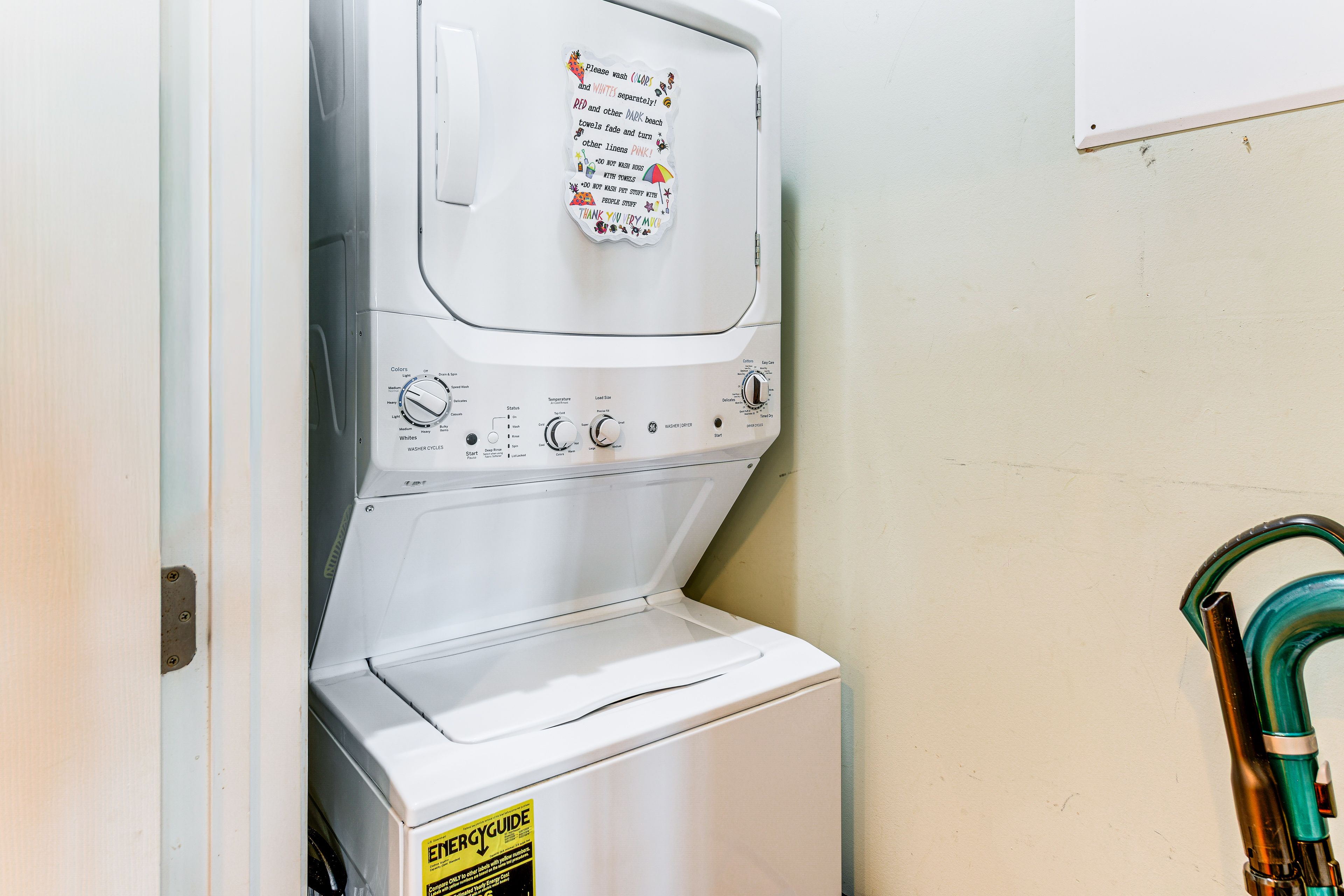 Laundry Closet | Washer/Dryer | Iron/Board