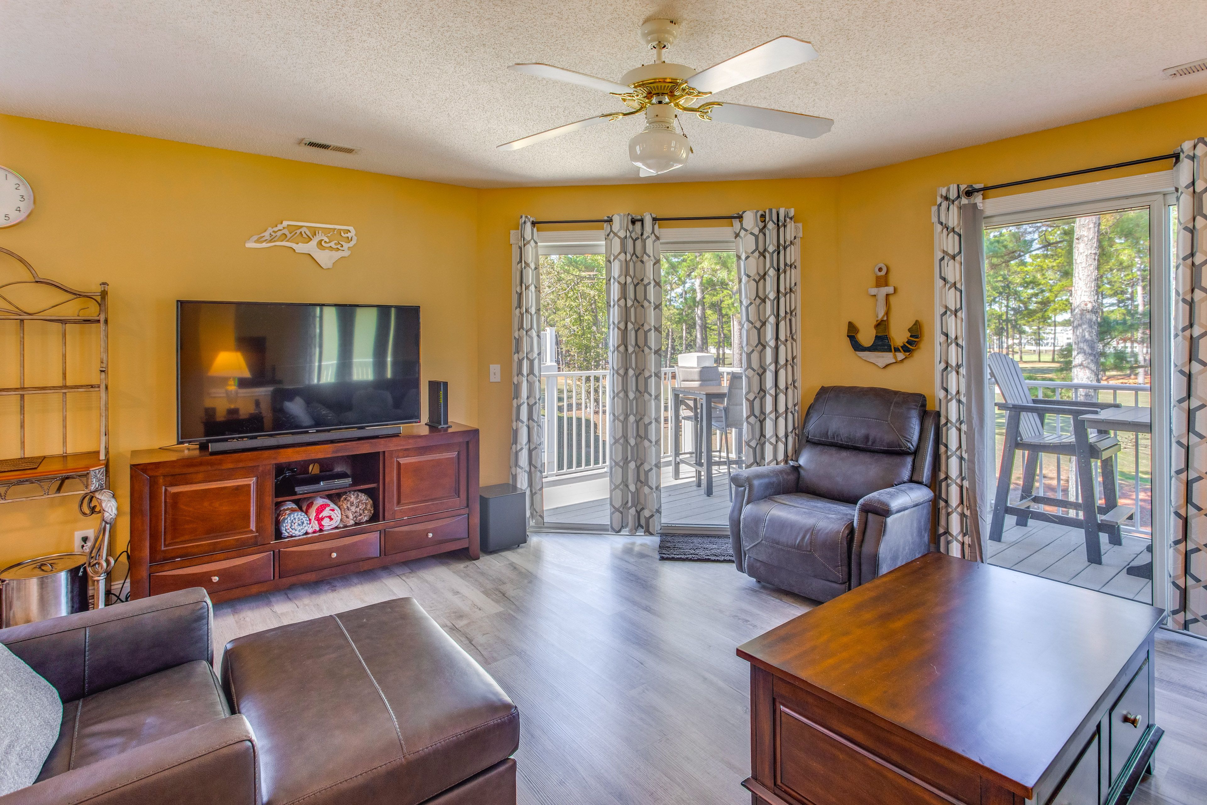 Property Interior | Single-Story Condo | Free WiFi | Central A/C & Heating