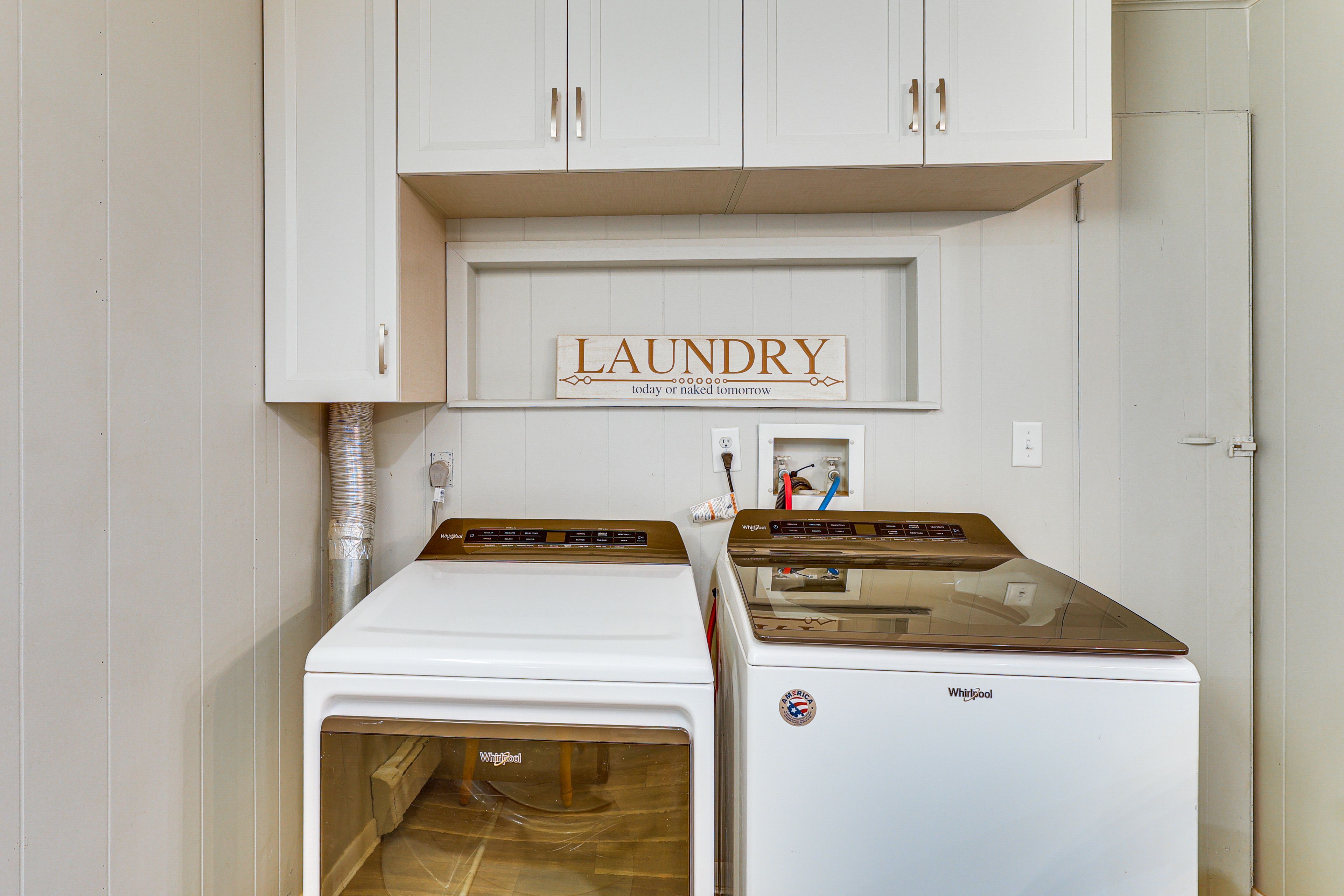 Laundry Area | Washer & Dryer