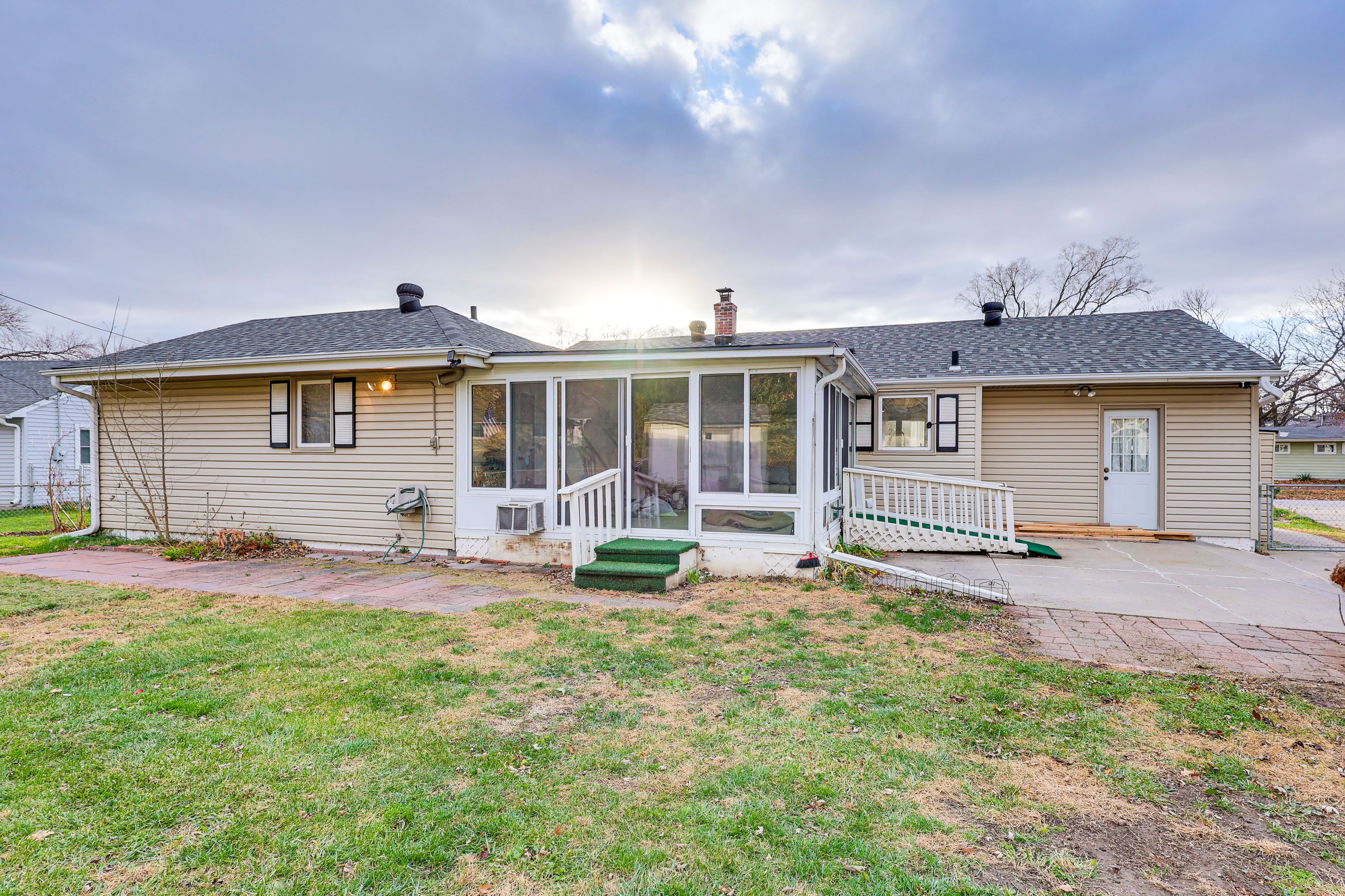 Property Exterior | Single-Story Home | Private Yard