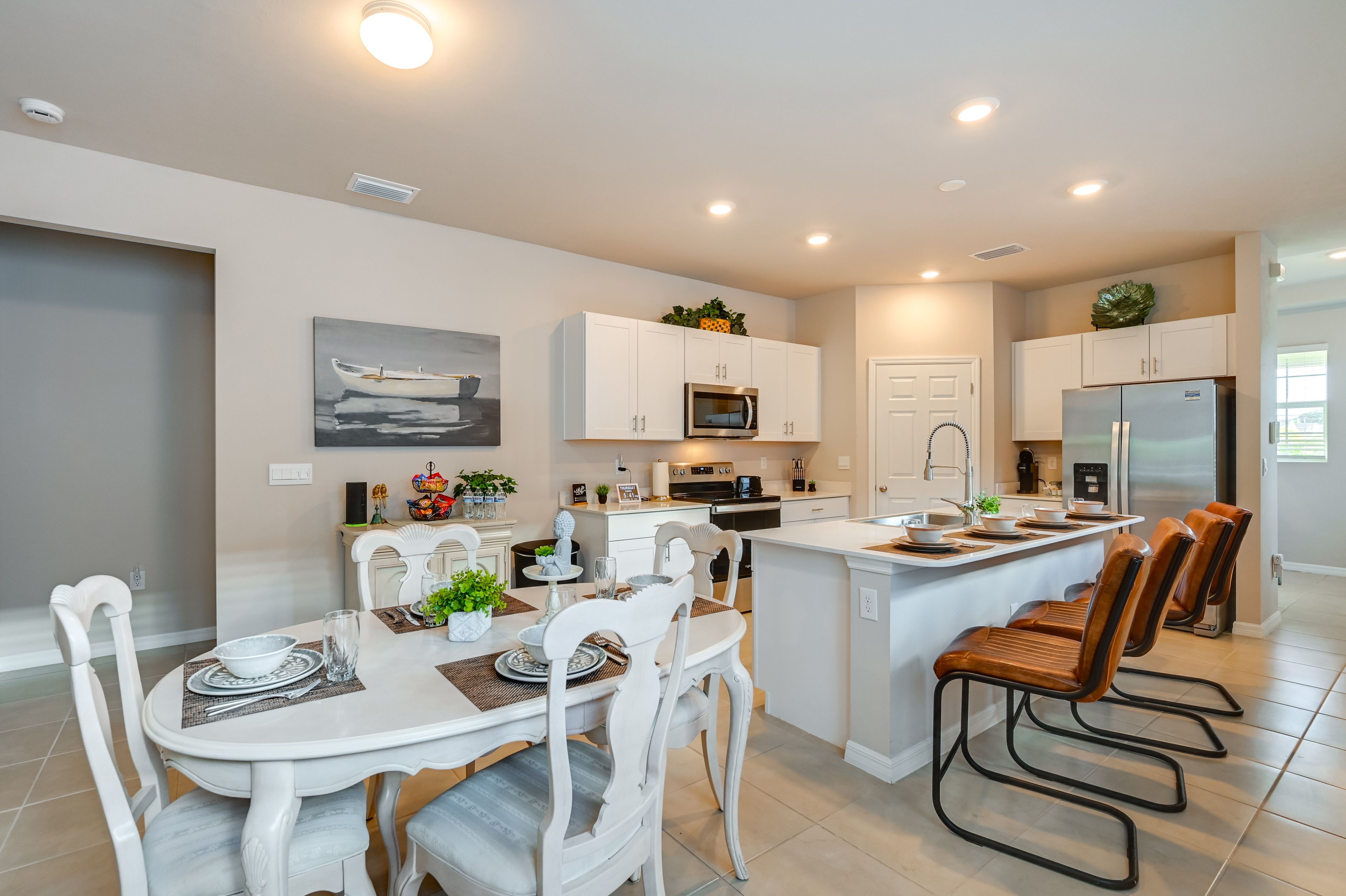 Dining Area & Kitchen | Cooking Basics