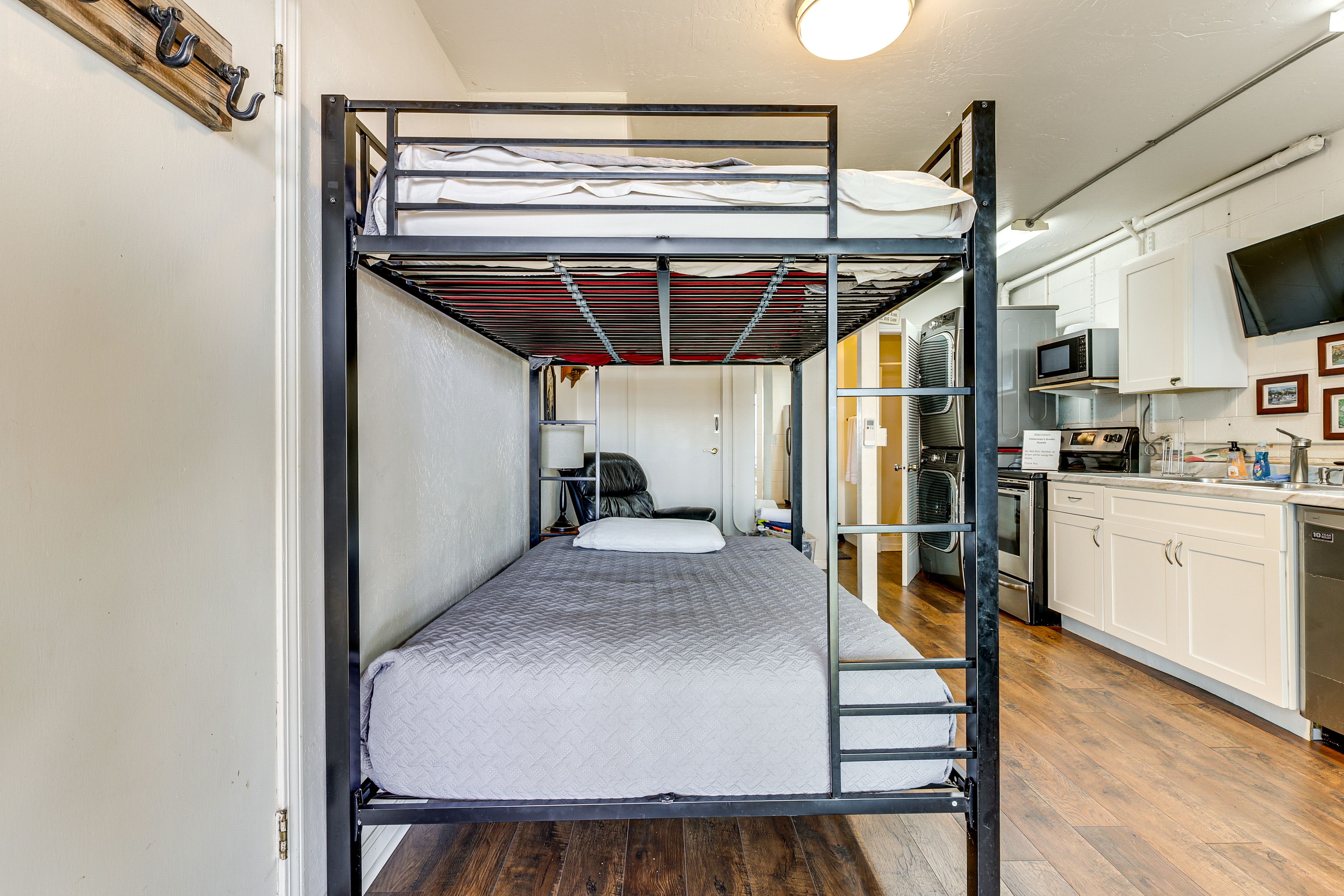 Bedroom 3 | Full Bunk Bed | Patio Access | Full Kitchen | Lower Level