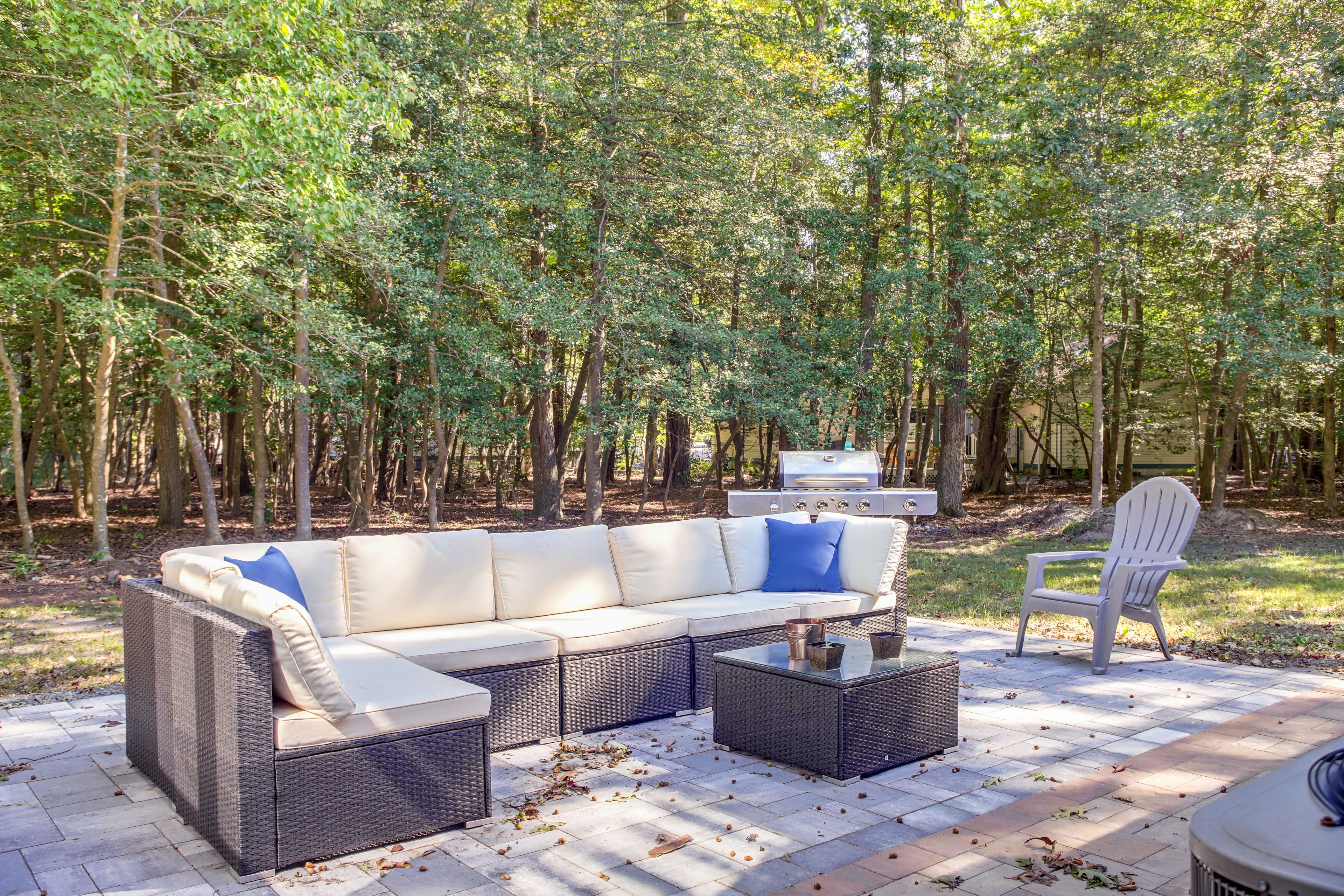 Private Backyard Area