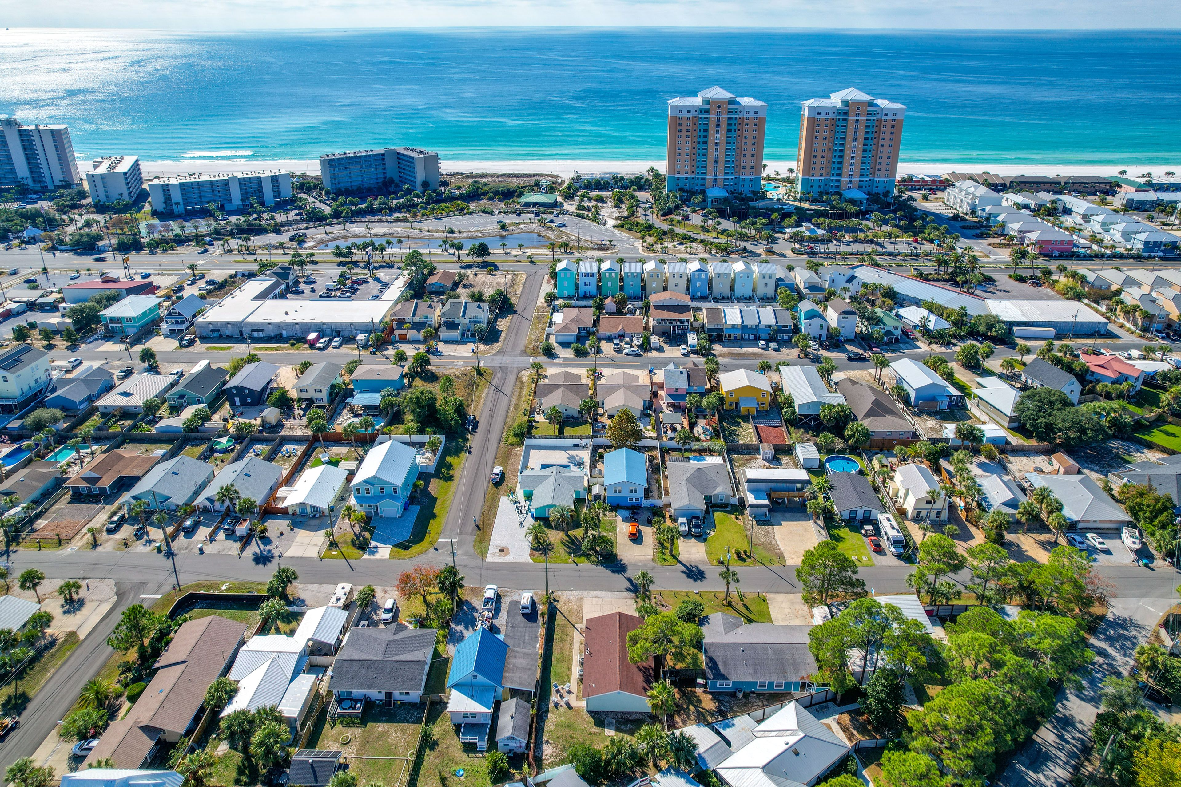 Aerial View of Property