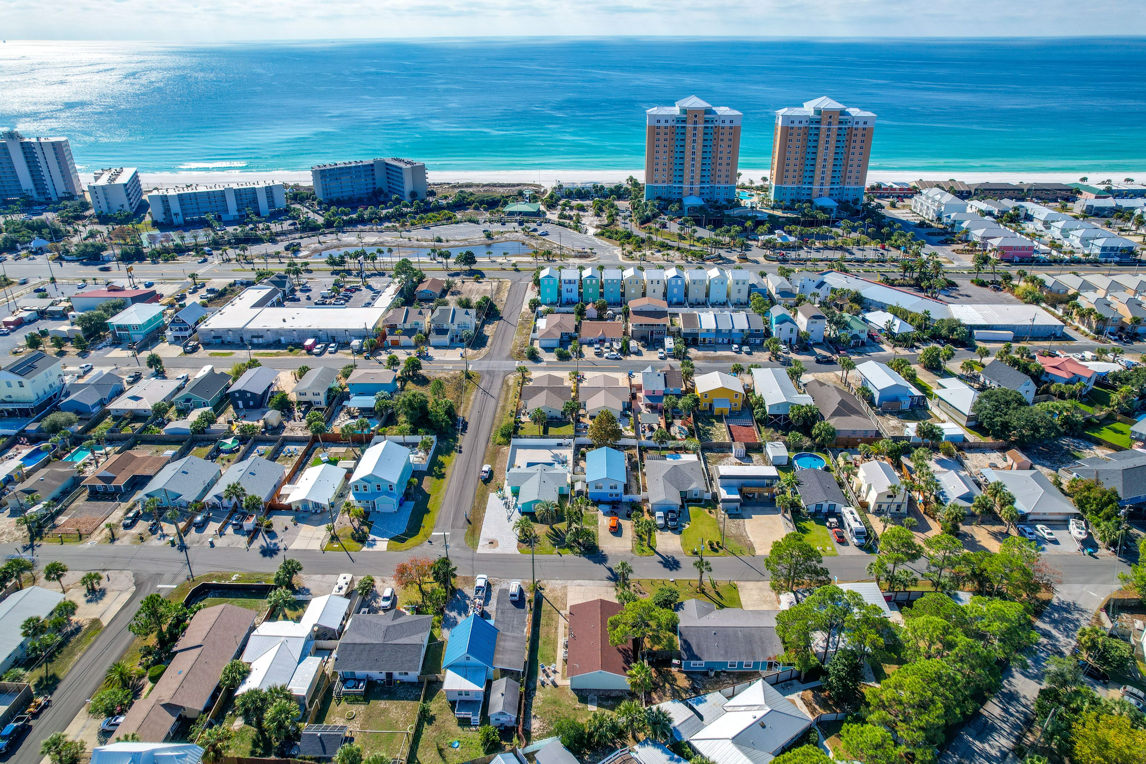 Aerial View of Property