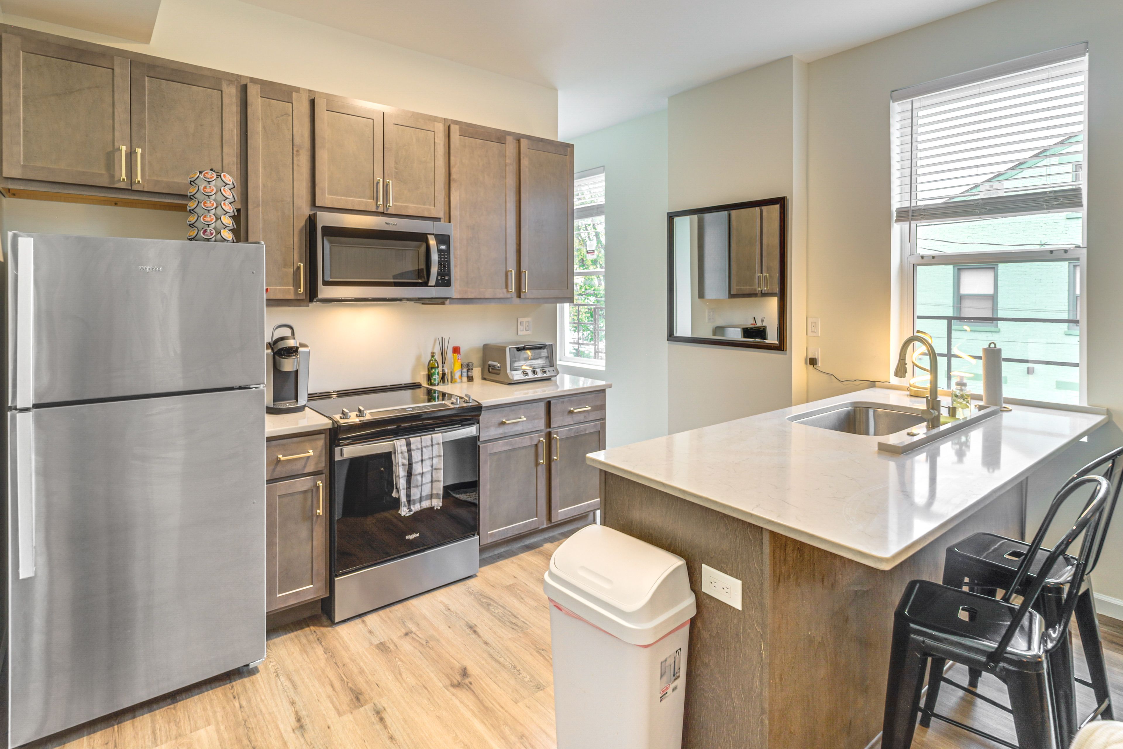 Property Interior | Single-Story Condo | Free WiFi | Central A/C & Heating