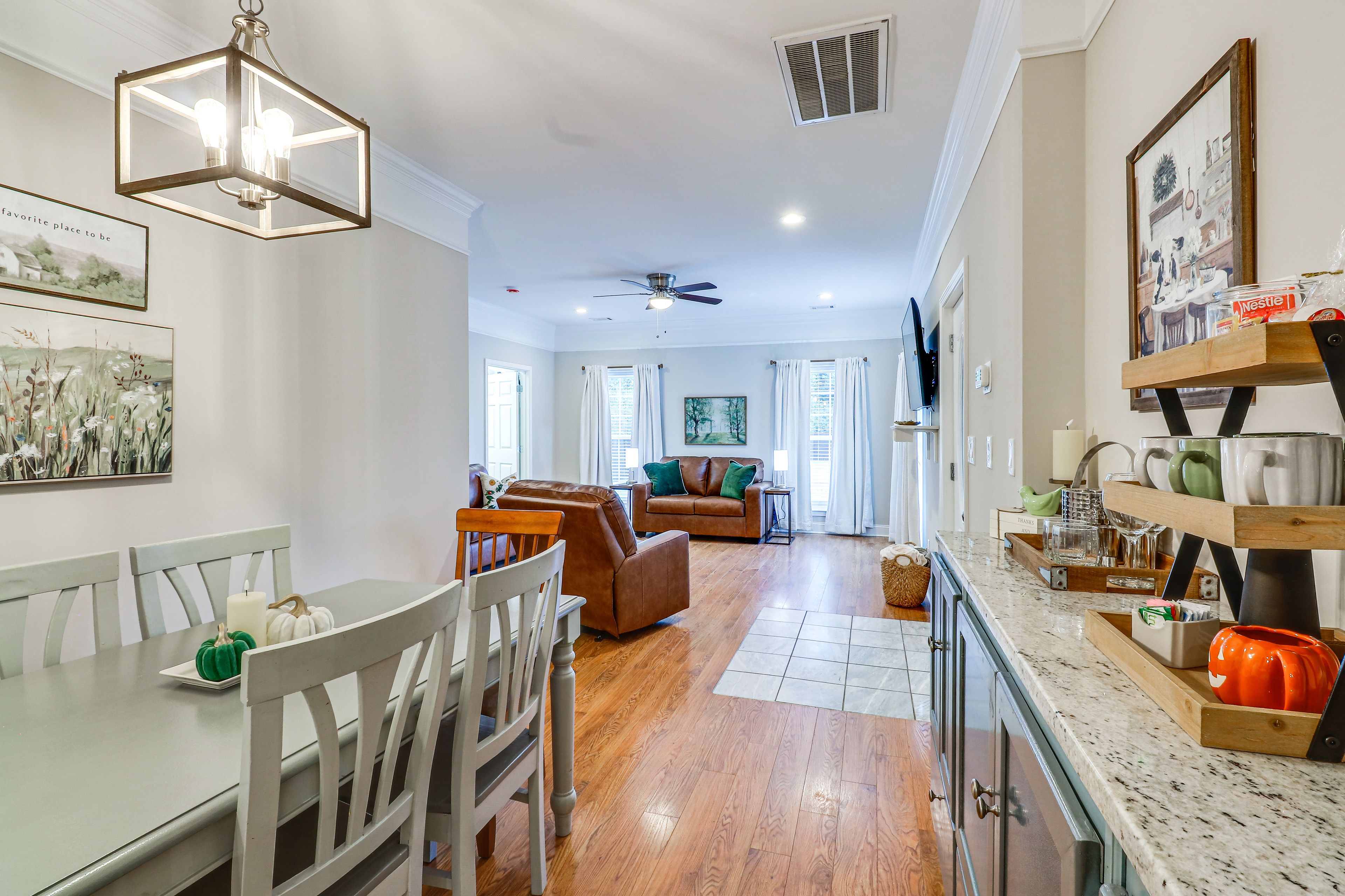 Dining Area & Coffee Station | Keurig K-Duo Coffee Maker