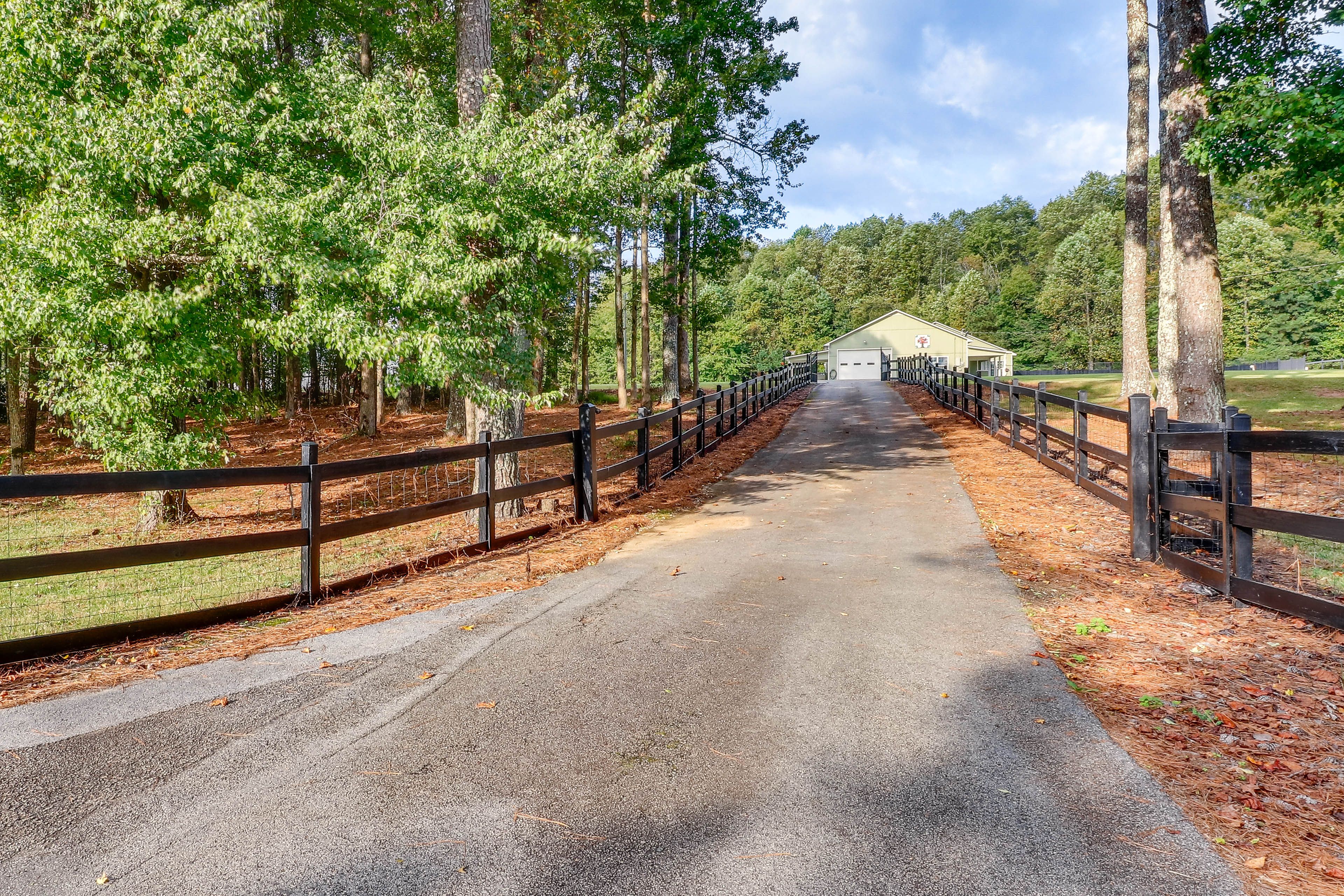 Entrance to Property