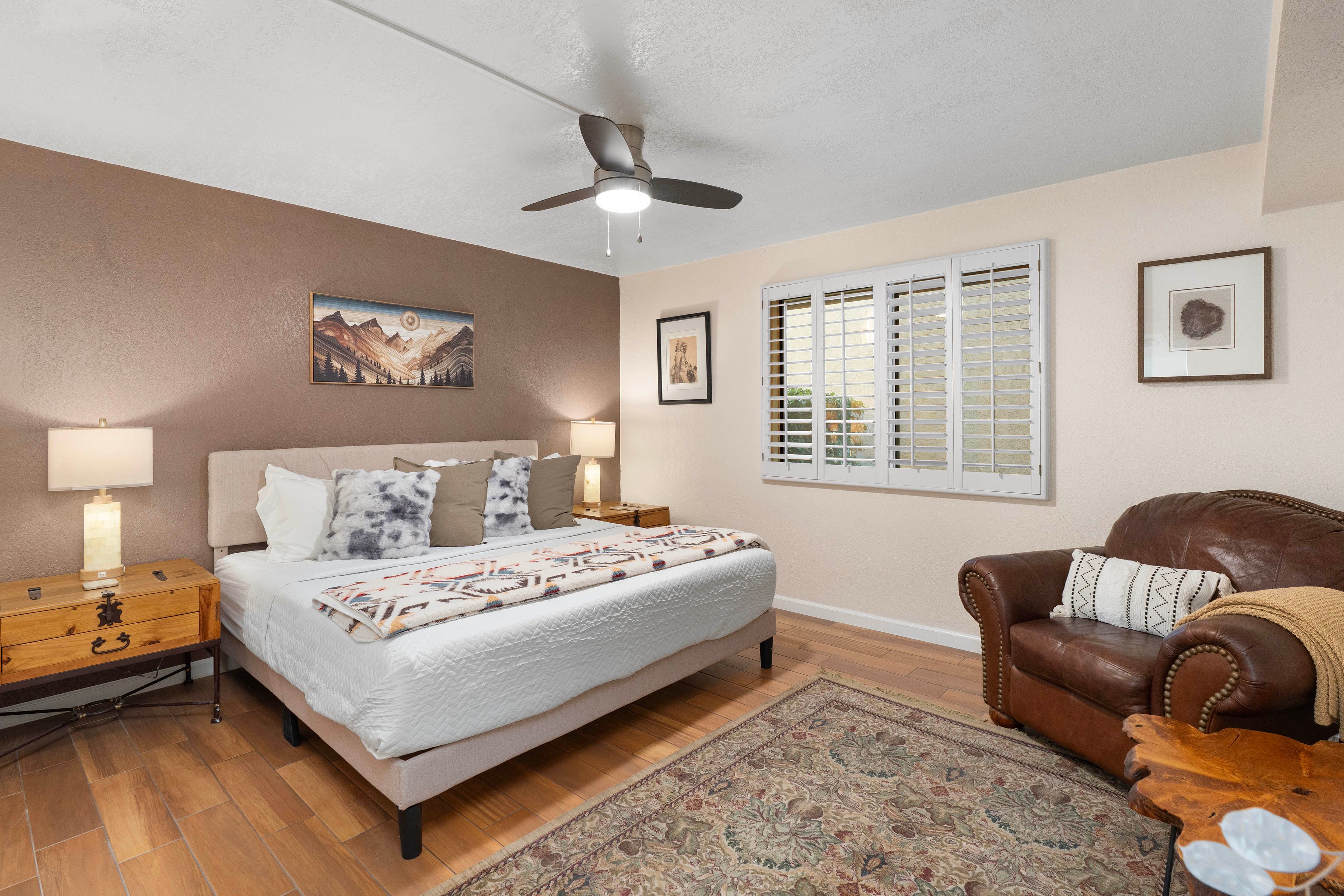 Bedroom 1 | King Bed | Smart TV