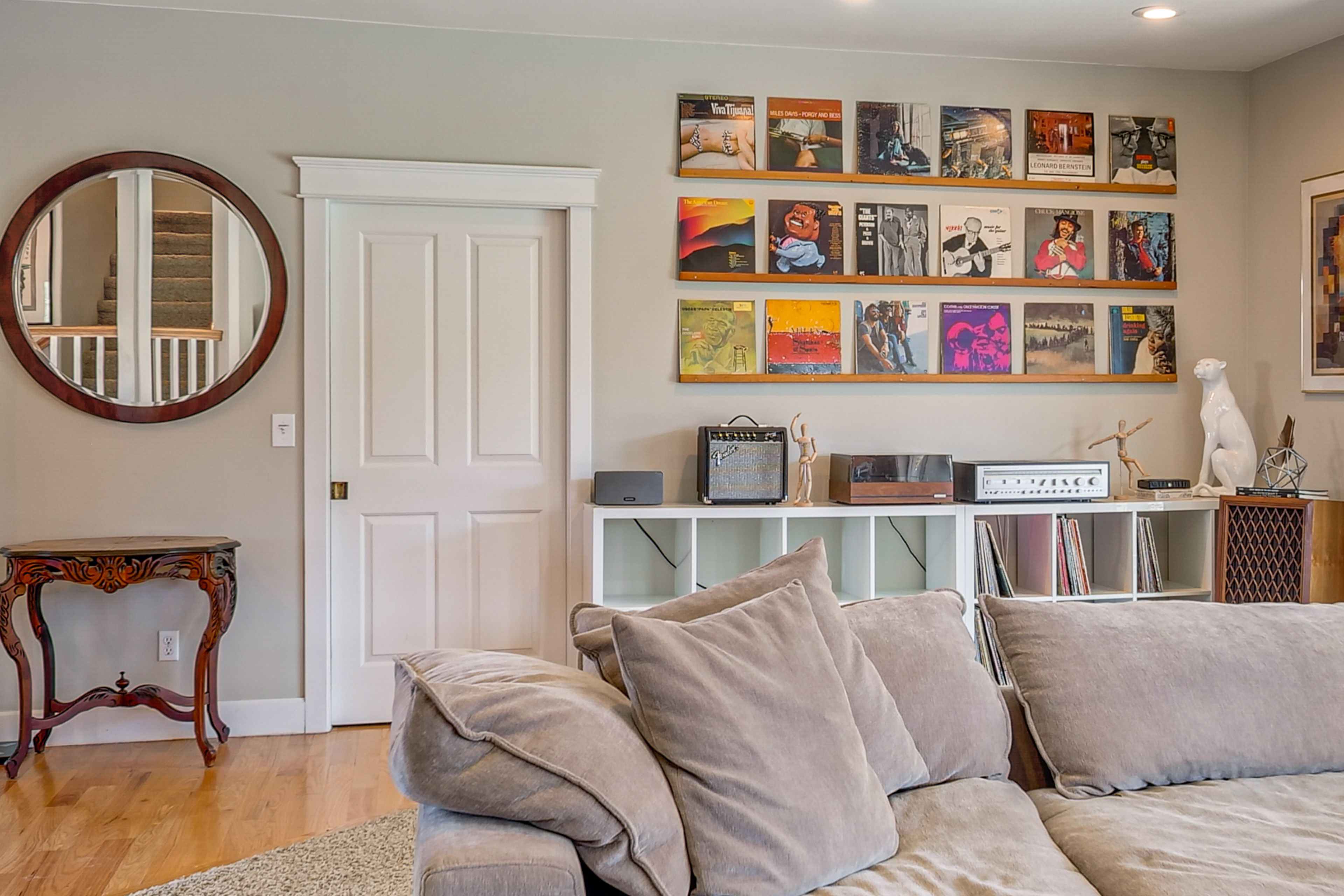 Property Interior | 2-Story Home | Free WiFi | Central A/C & Heating