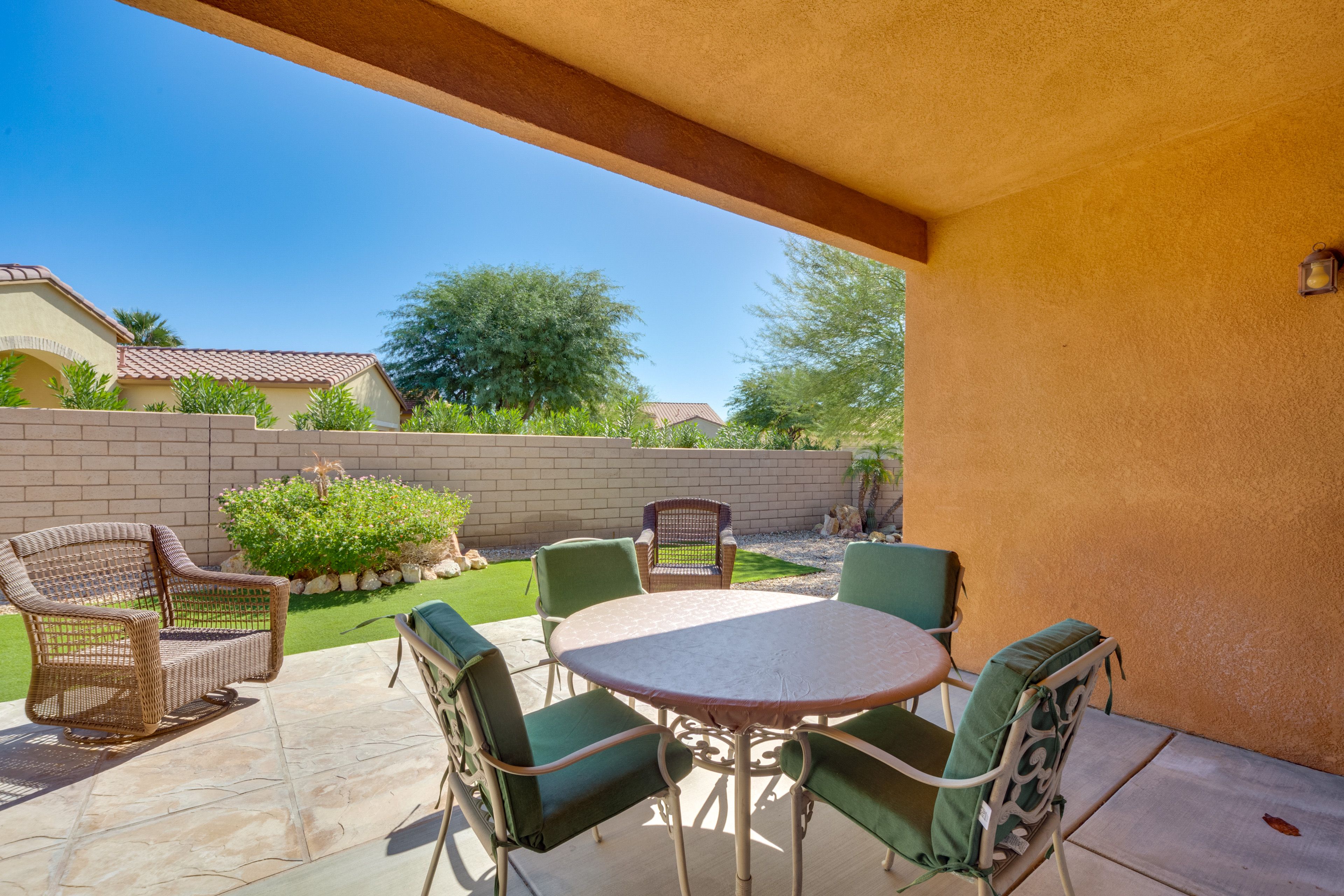 Private Patio | Fenced Yard