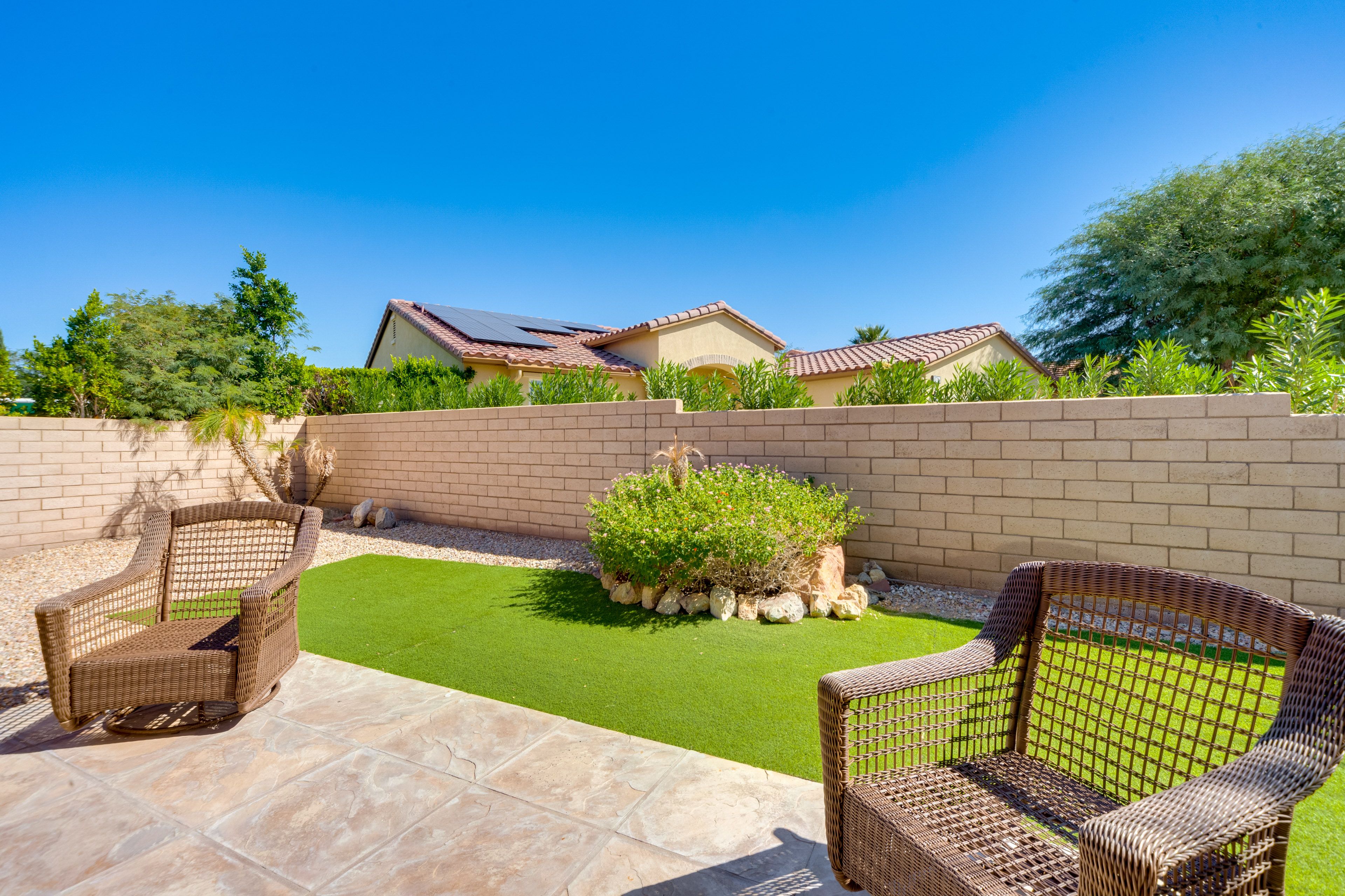 Fenced Yard