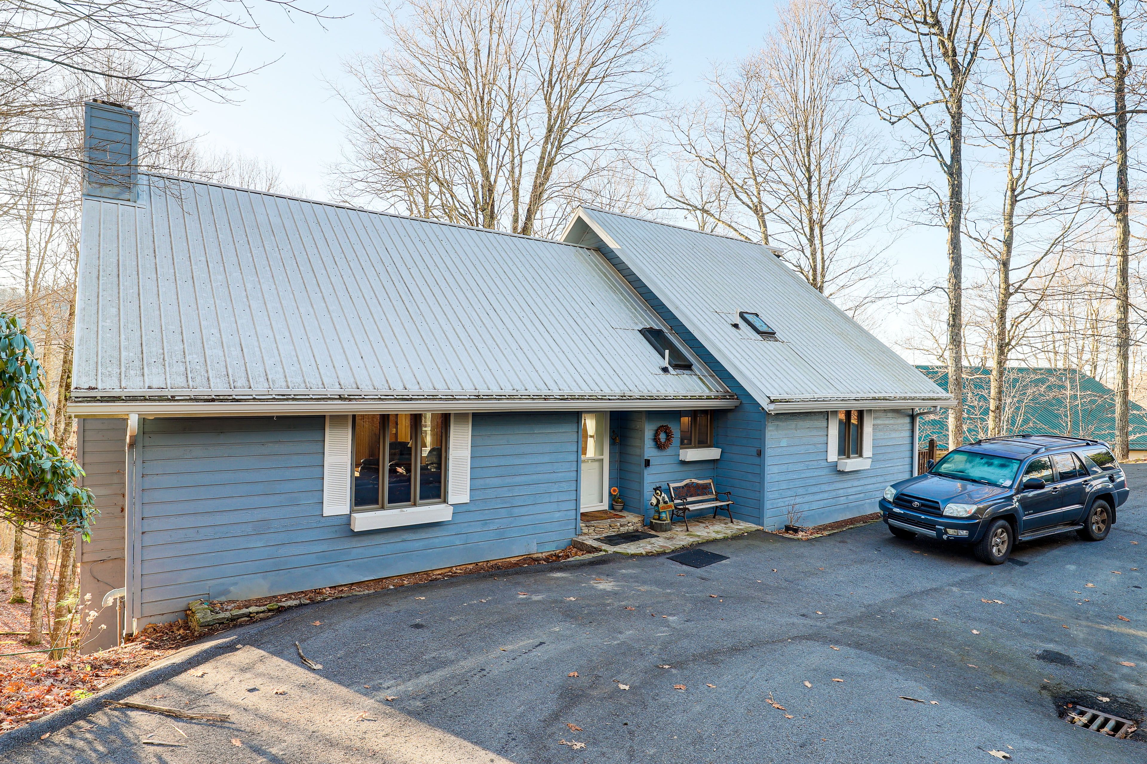 House Exterior | 2 Decks | Grill | Mountain & Forest Views