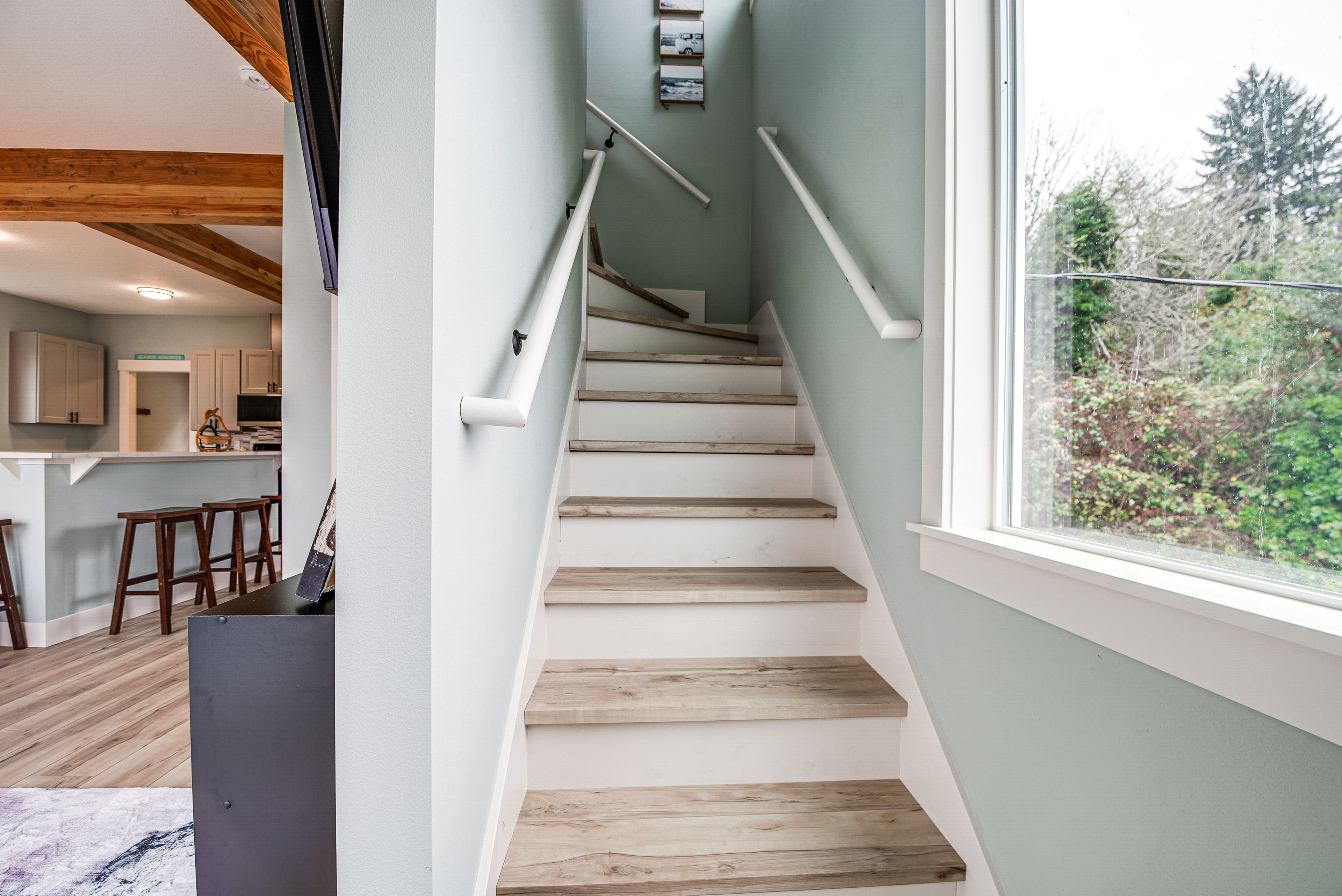 Stairs to Access 2nd Floor