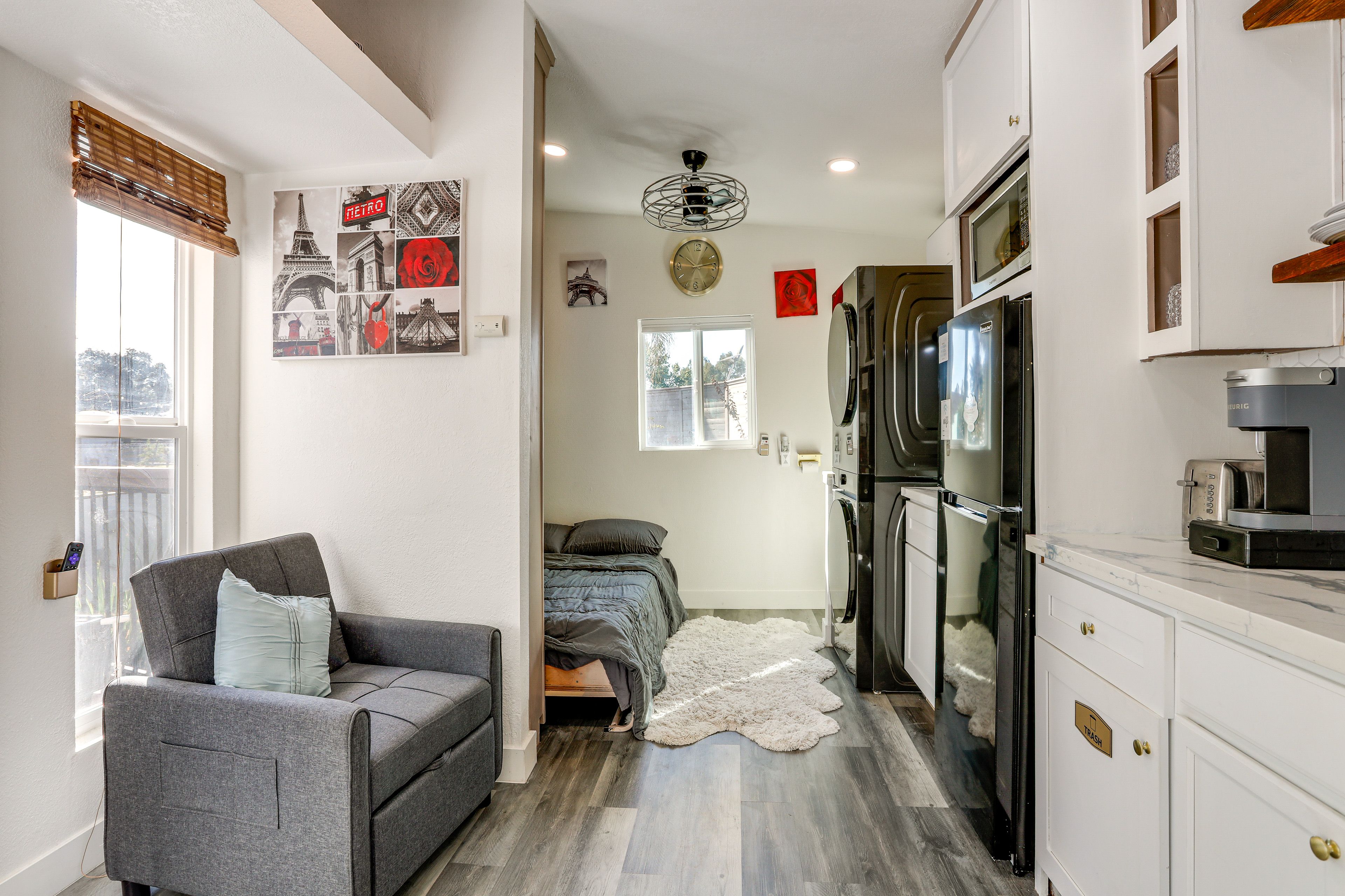 Studio | Full Bed | Smart TV | Central A/C & Heat