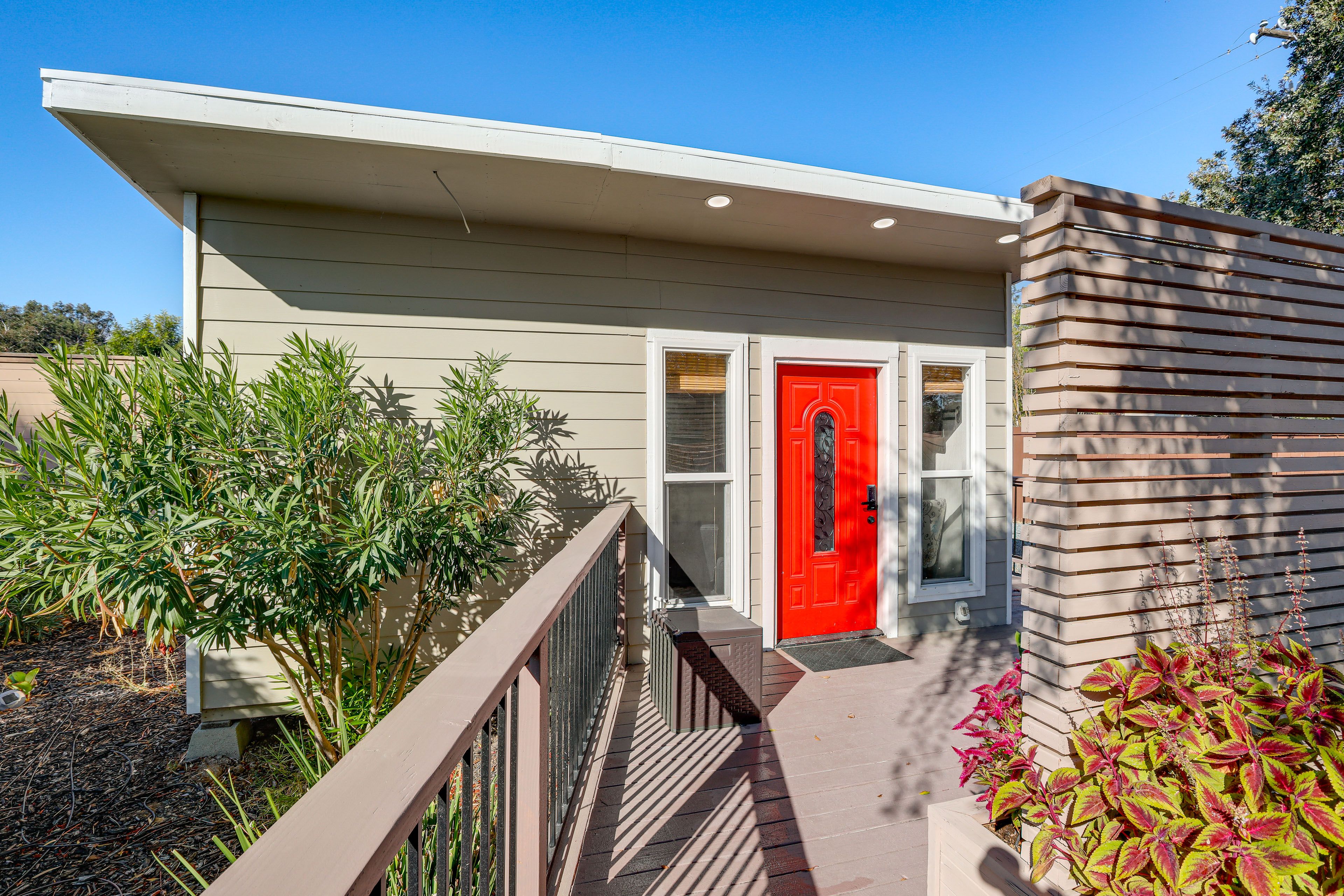 Studio Exterior | Private Entrance