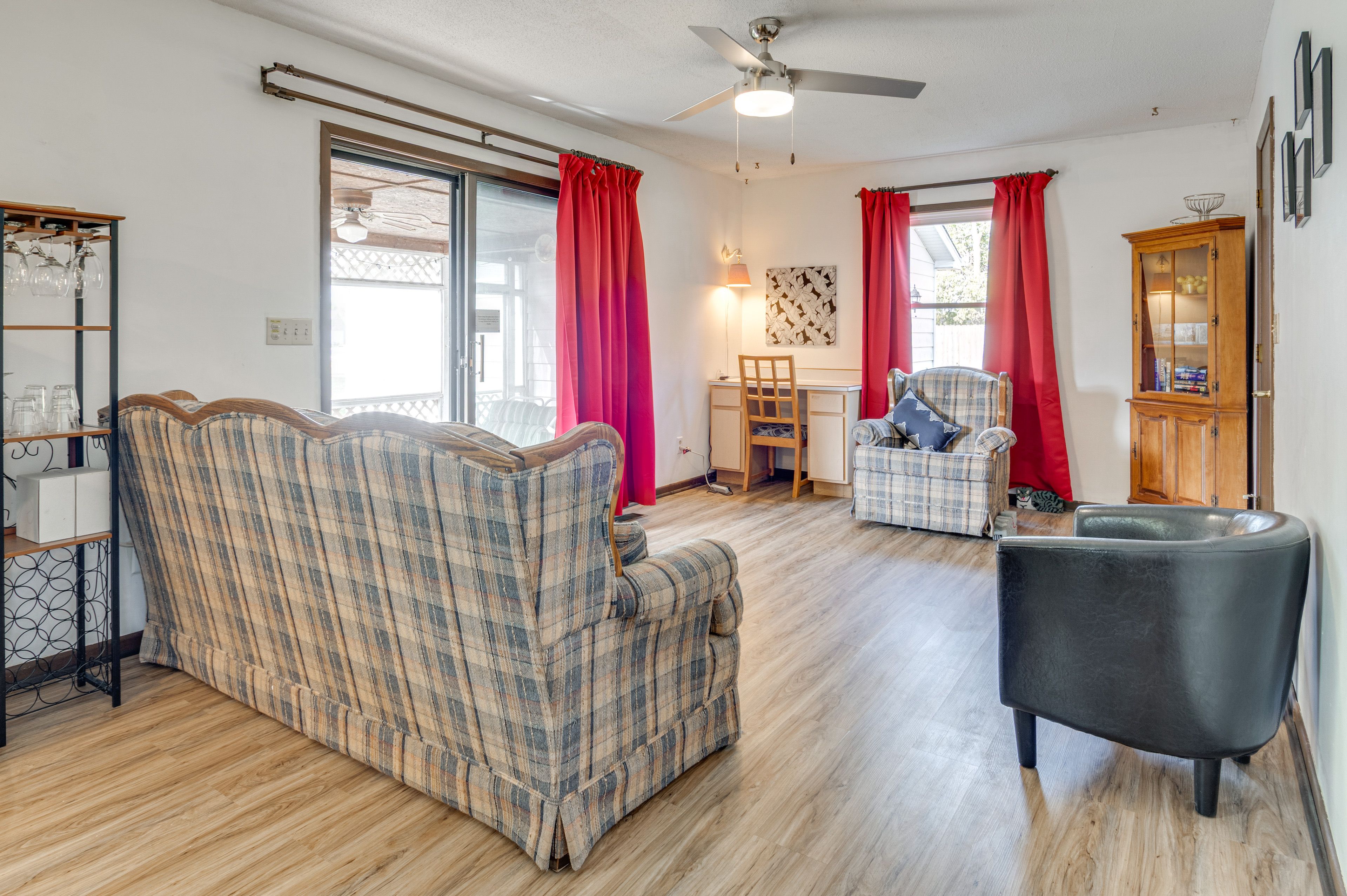 Living Area | Desk | Books | Board Games