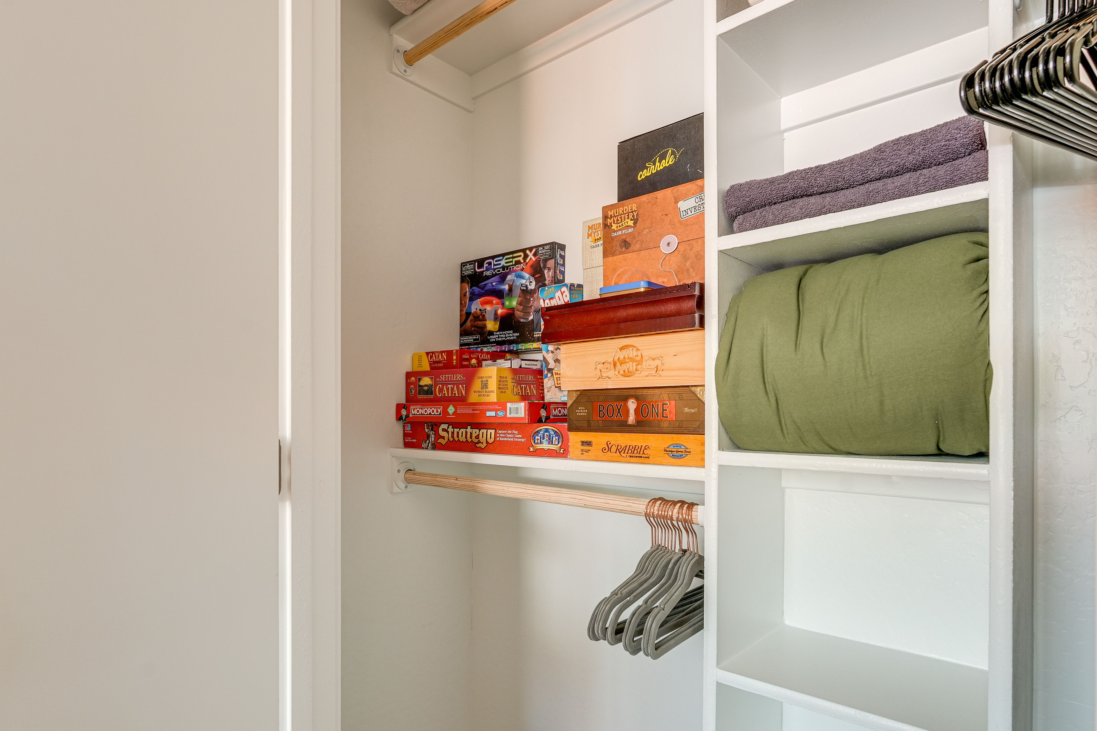 Board Games | Extra Linens & Towels