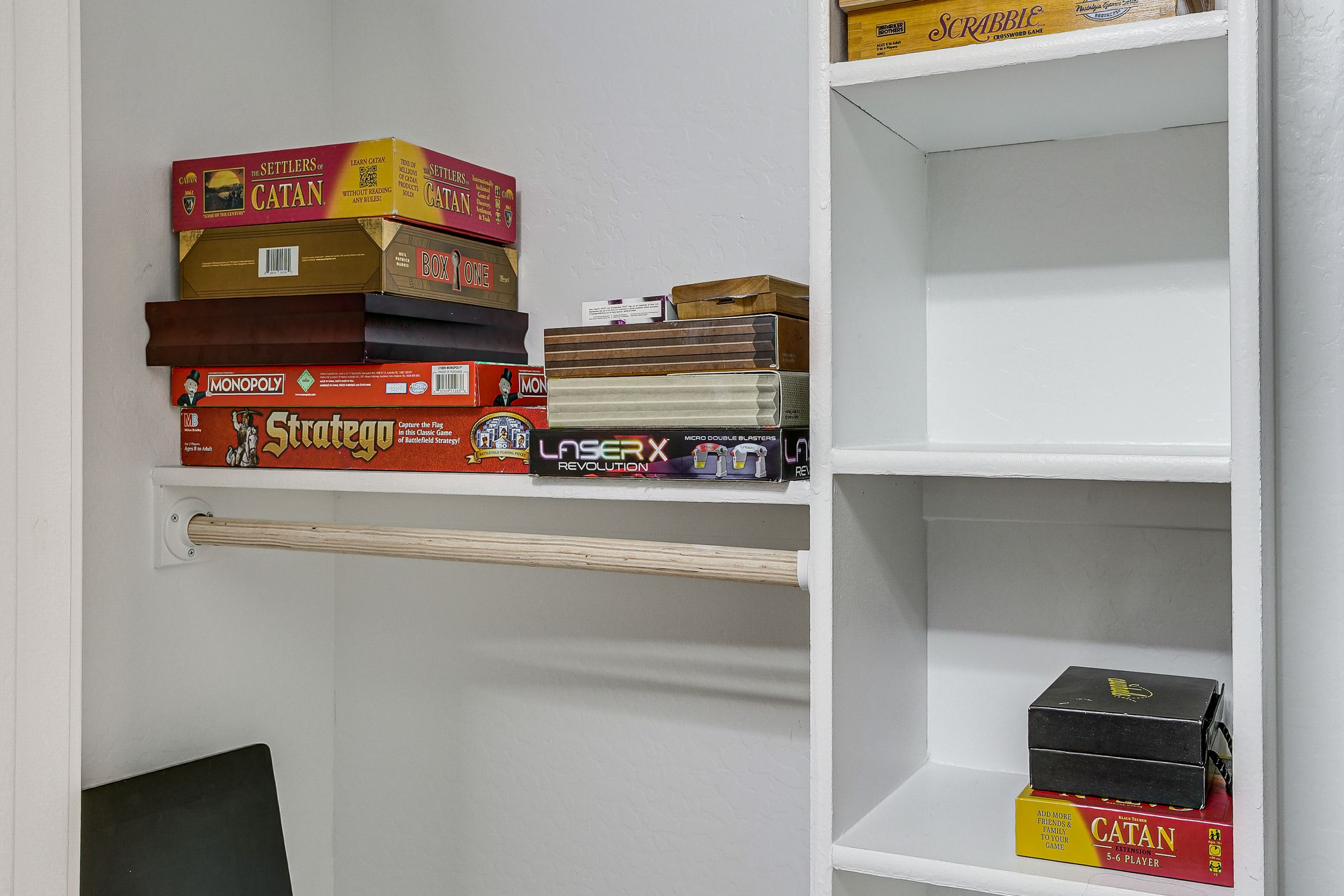 Board Games | Extra Linens & Towels