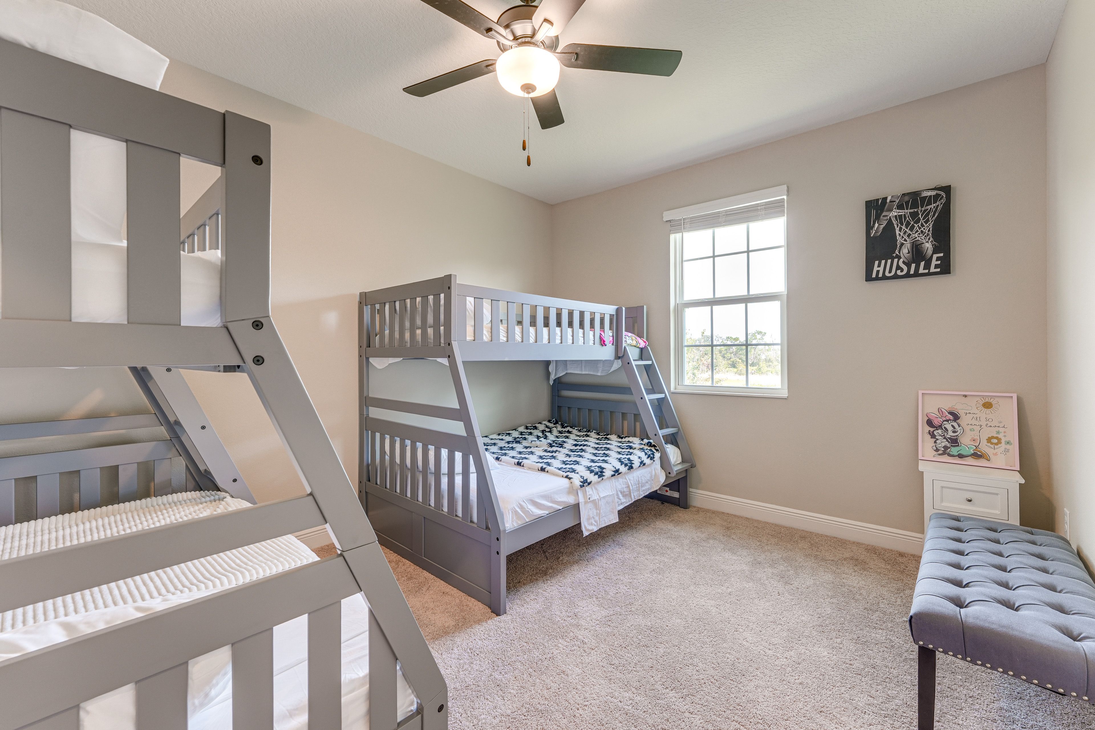 Bedroom 5 | 2 Twin/Full Bunk Beds | 2nd Floor