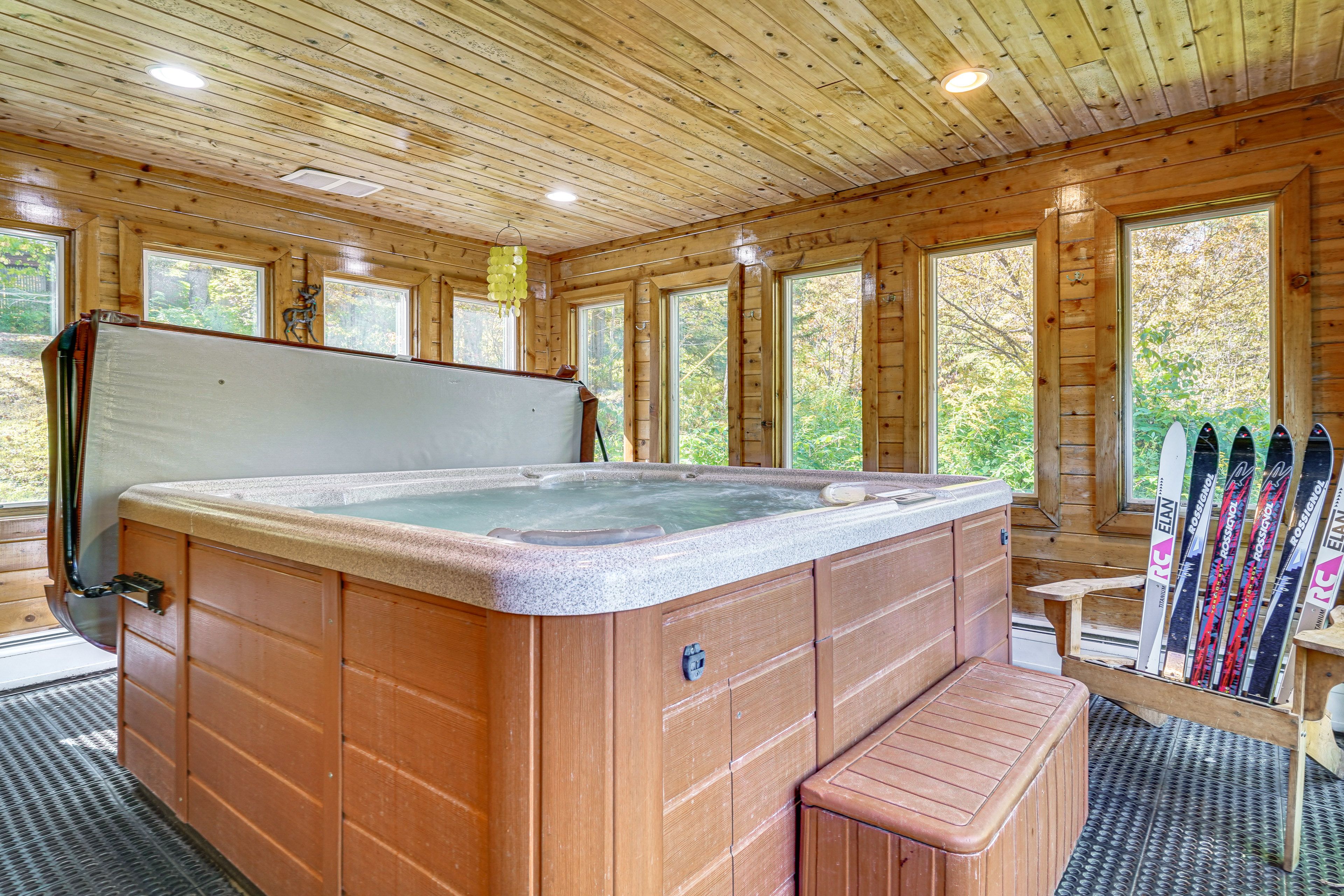 Indoor Hot Tub Room | 1st Floor