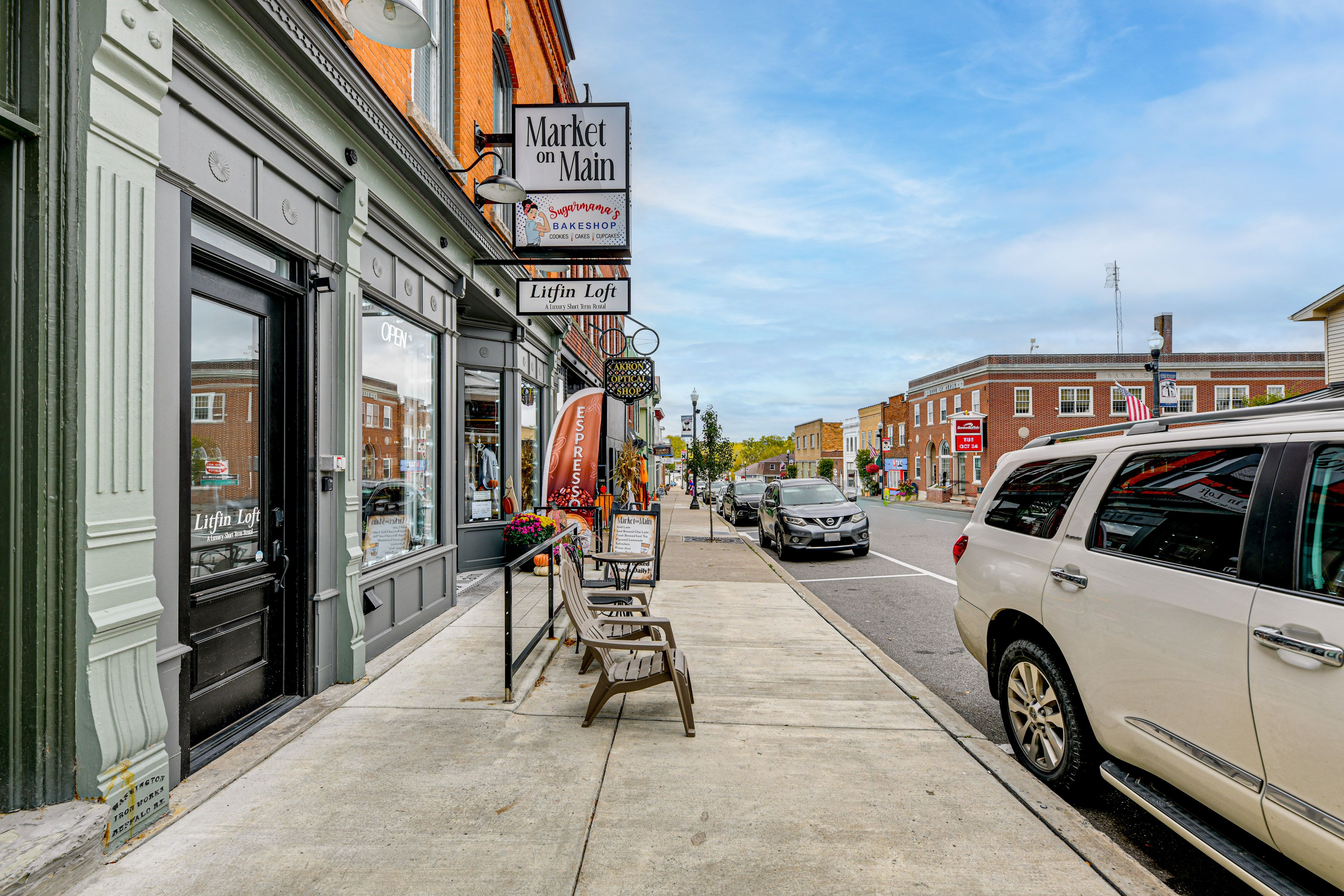 Exterior | Parking | Free Street (First-Come, First-Served)