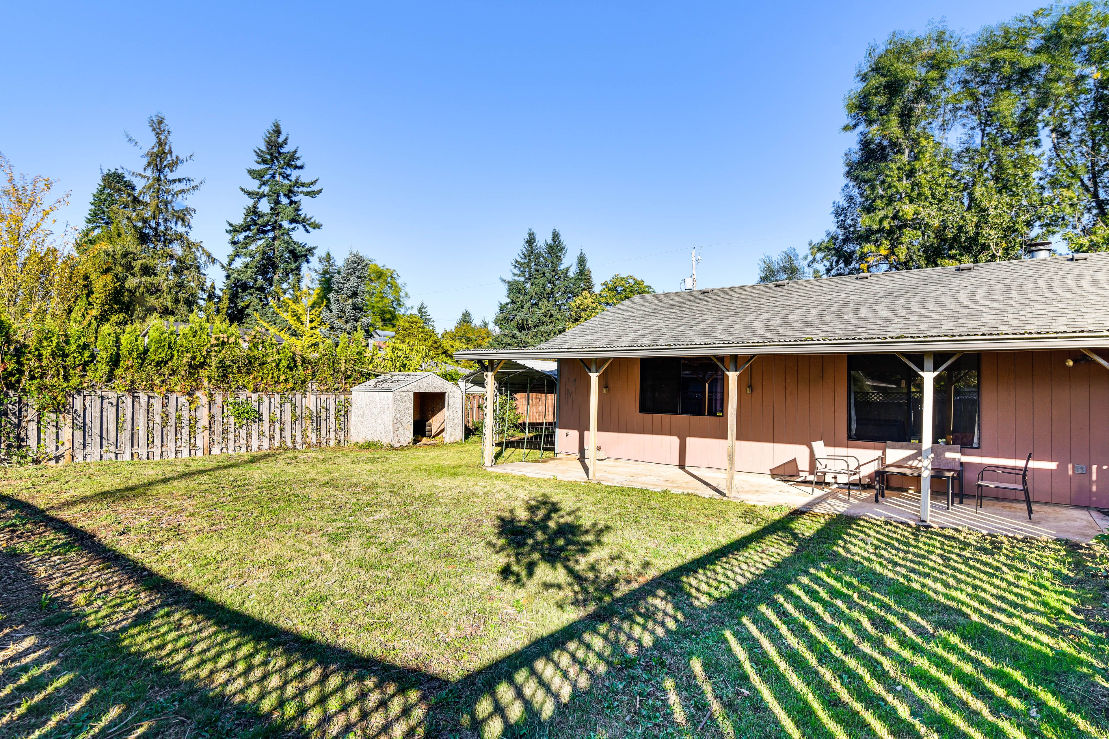 Fenced Yard