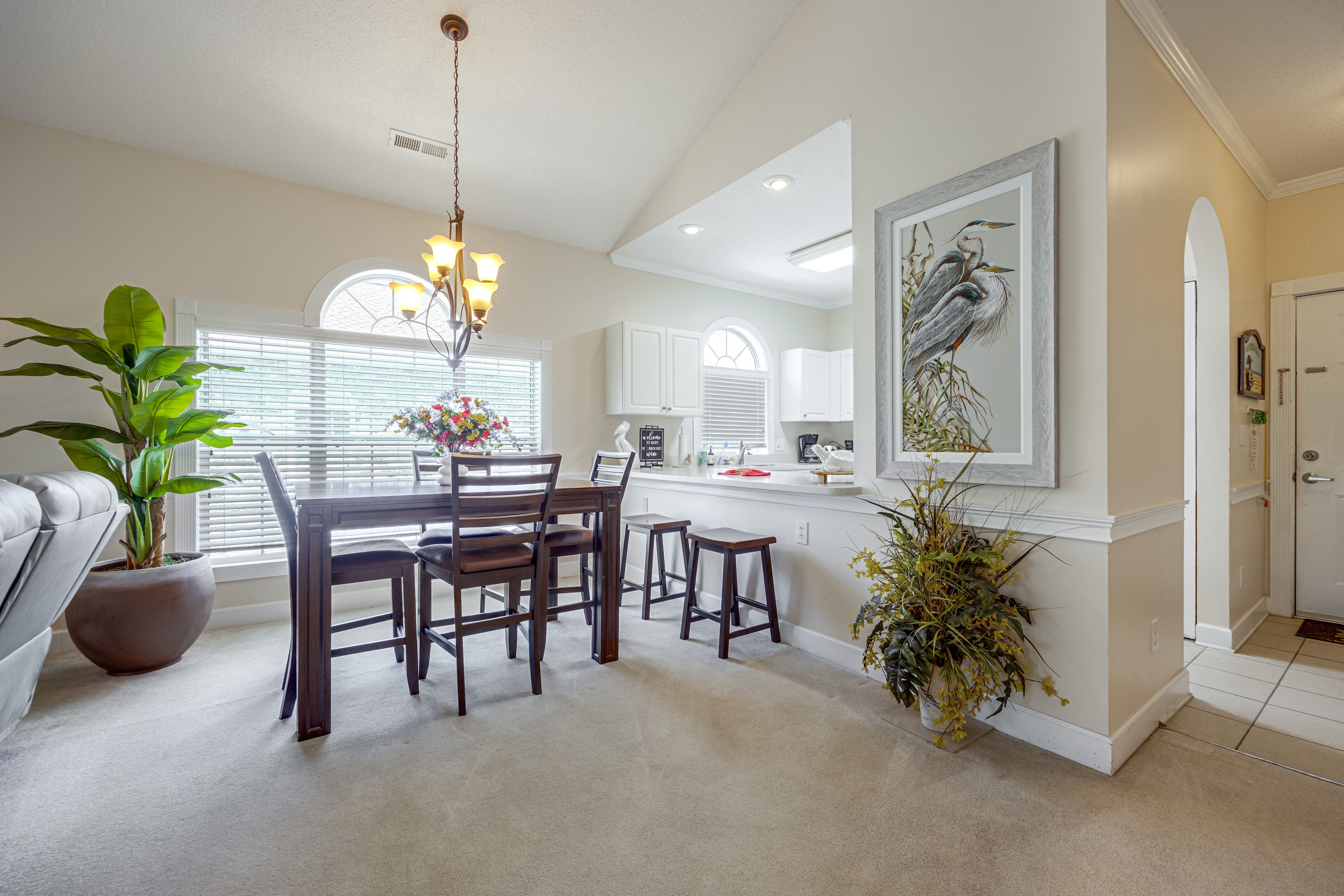 Dining & Kitchen Area | Open Interior