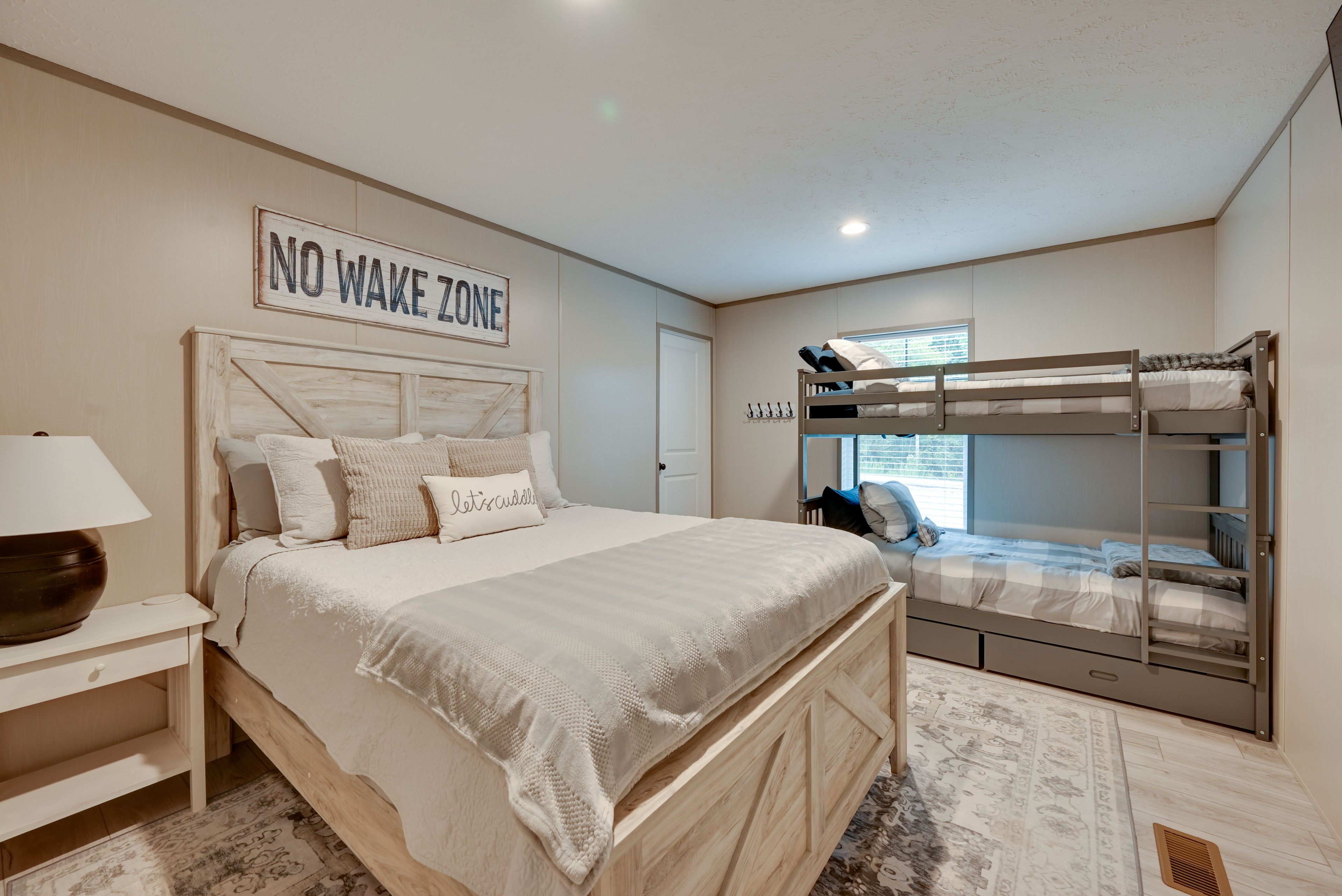 Bedroom 3 | Queen Bed | Twin Bunk Bed