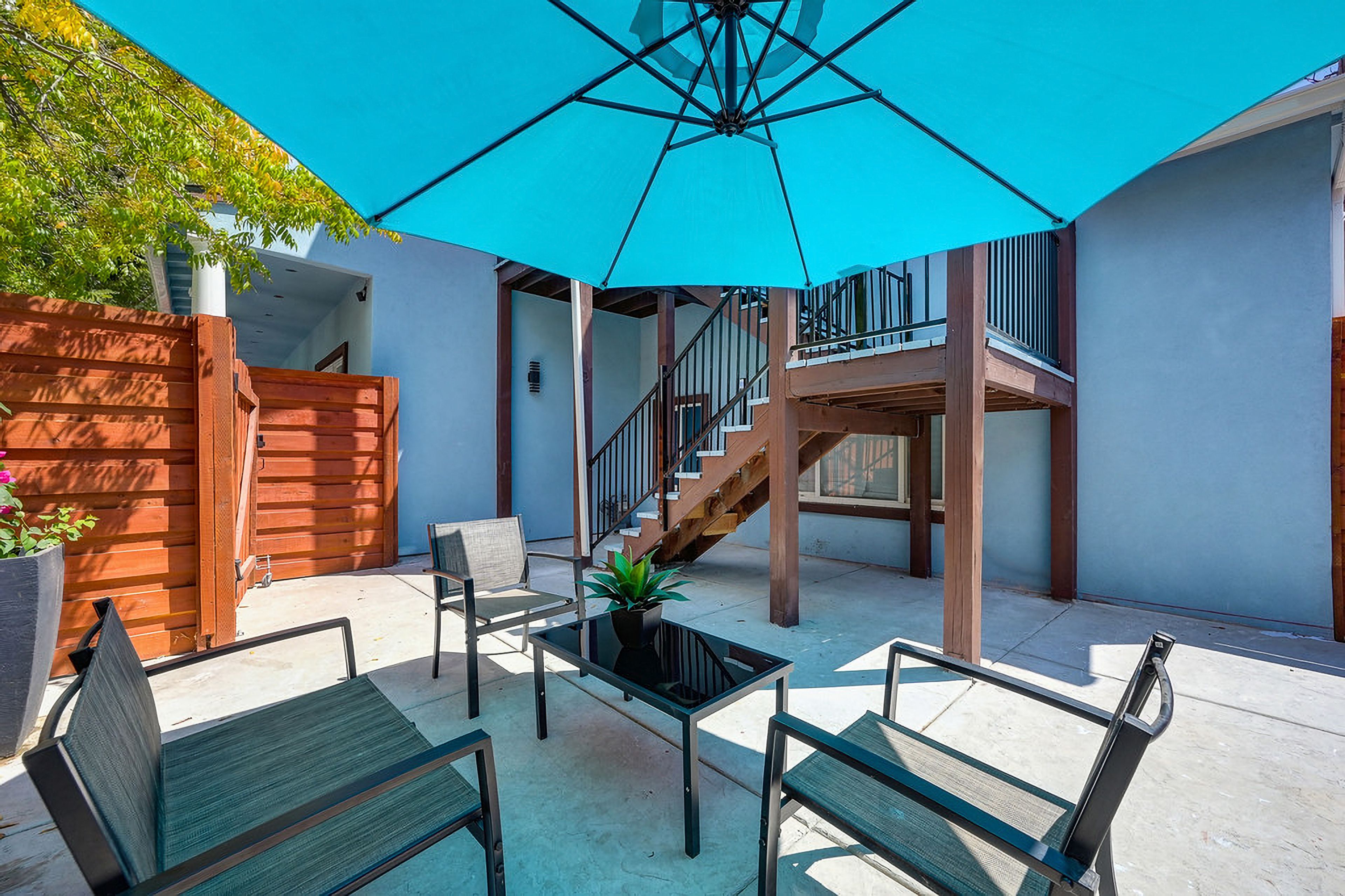 Private Patio Area