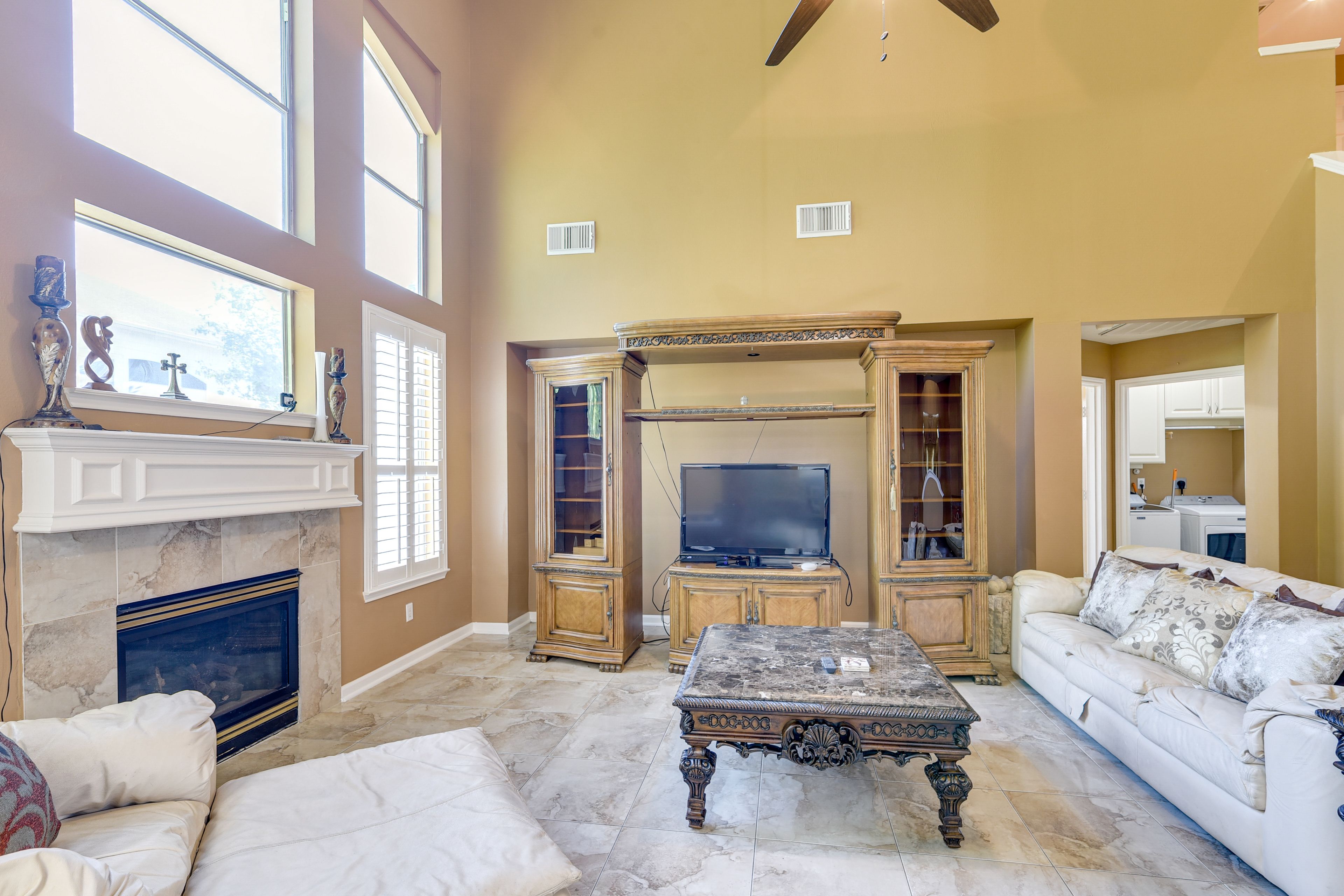 Living Room | 1st Floor | Fireplace