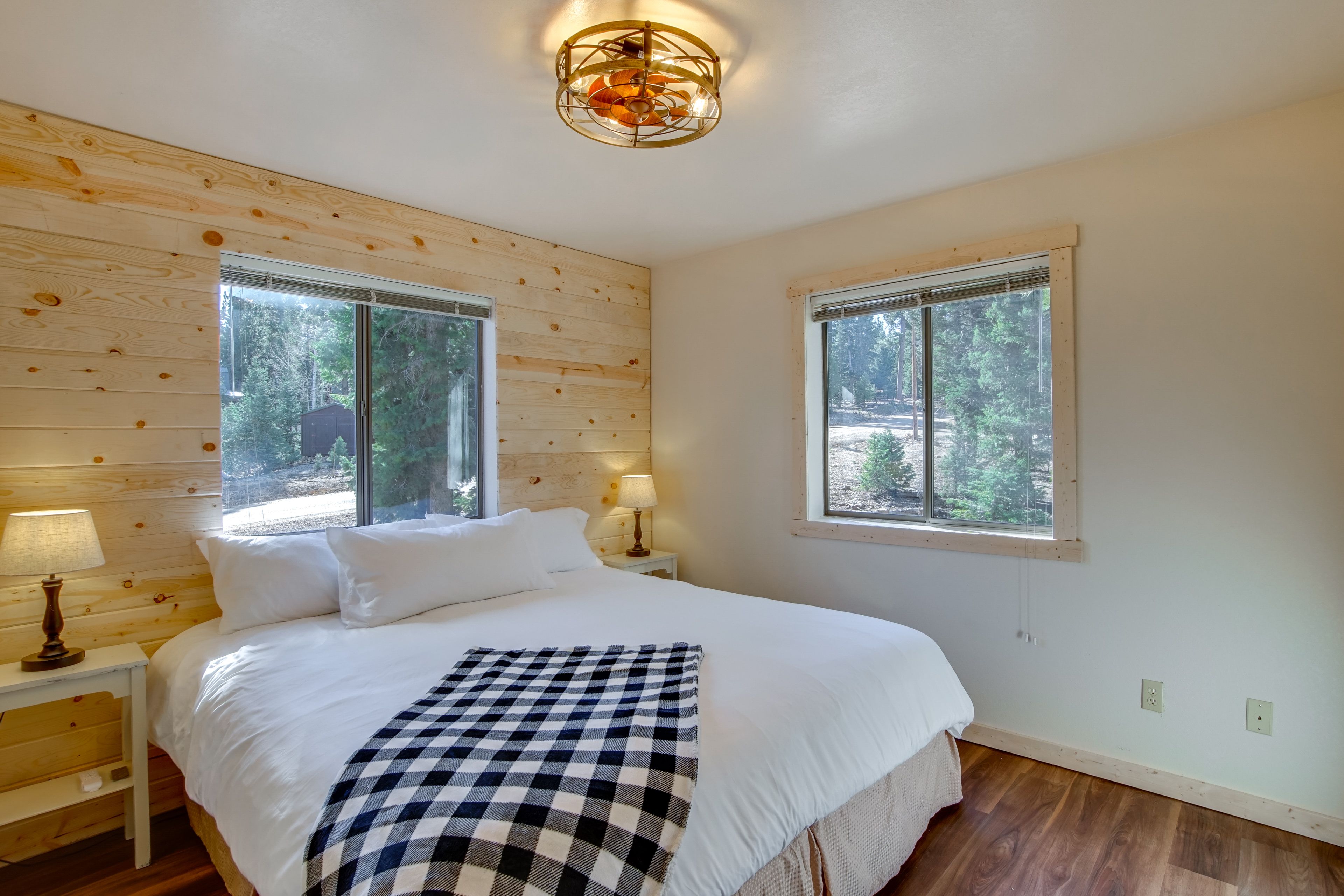 Bedroom 1 | Upper Level | California King Bed | Linens Provided