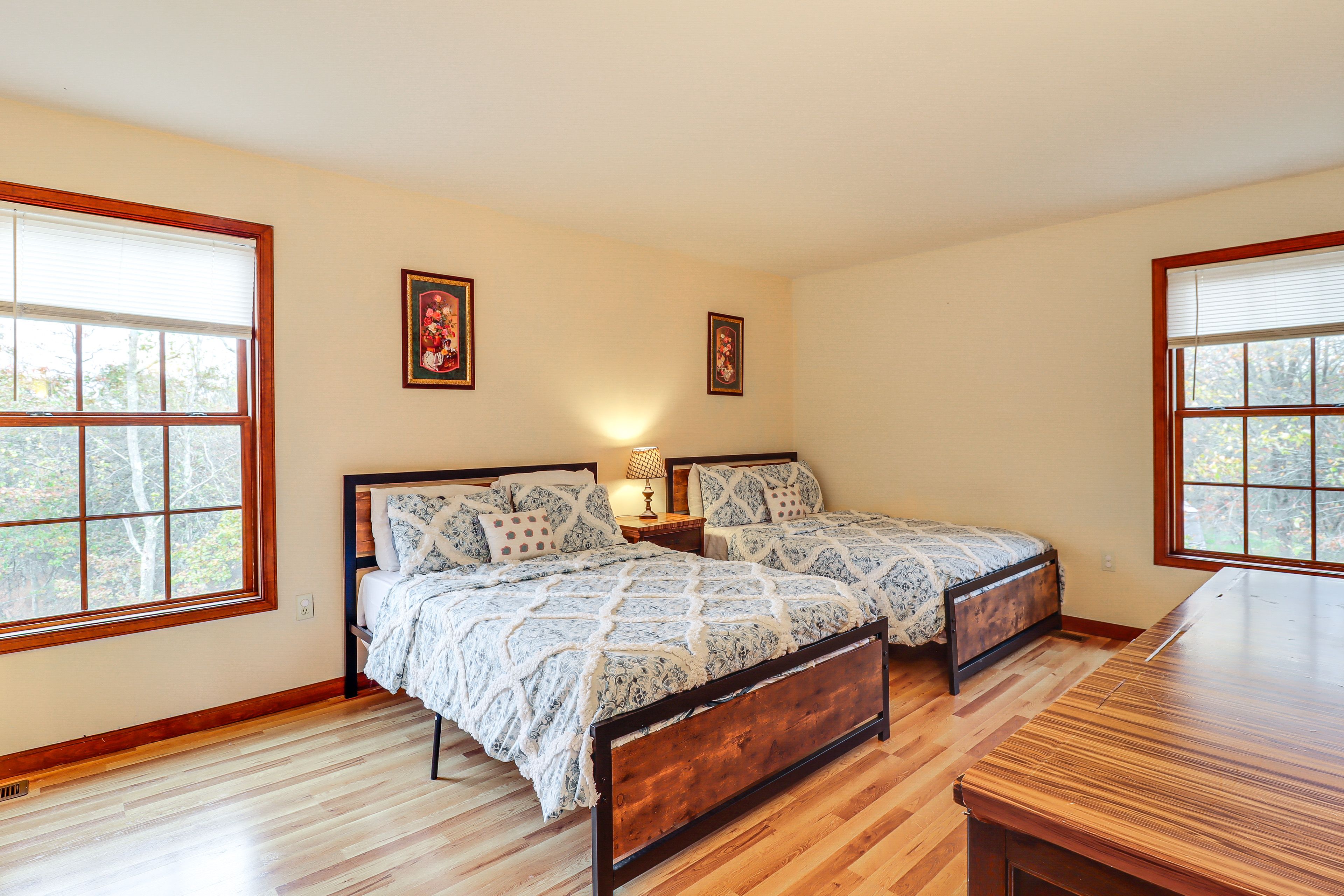 Bedroom 1 | 2 Full Beds | Upper Level