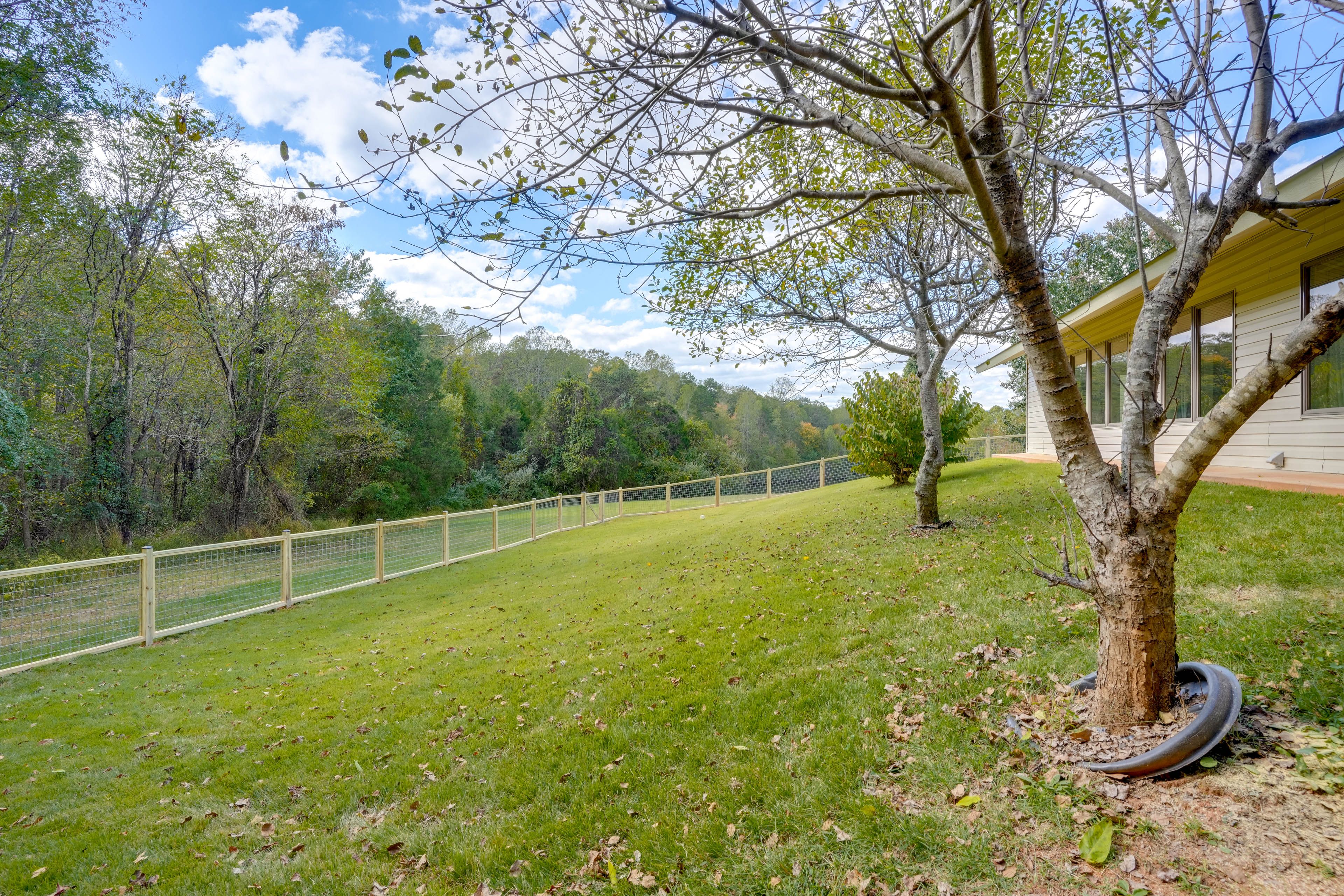 Private Backyard Area